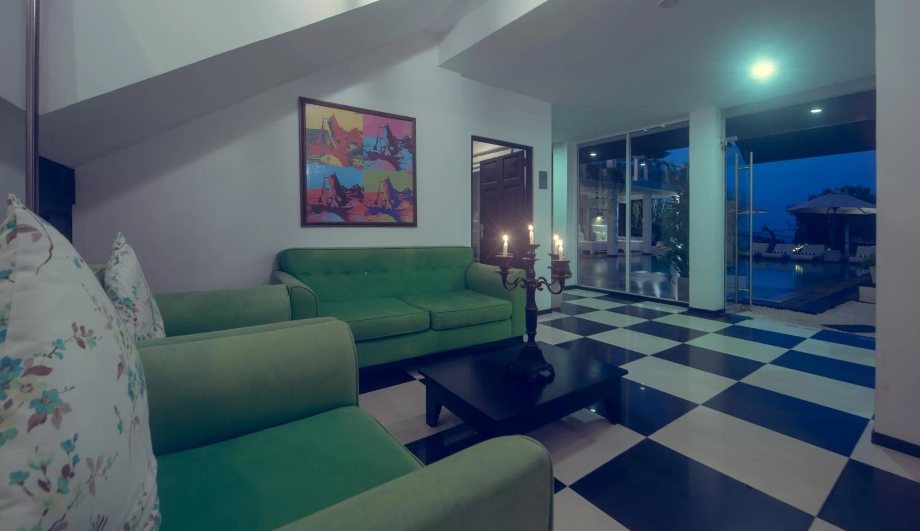 Seating area in Levels Unawatuna