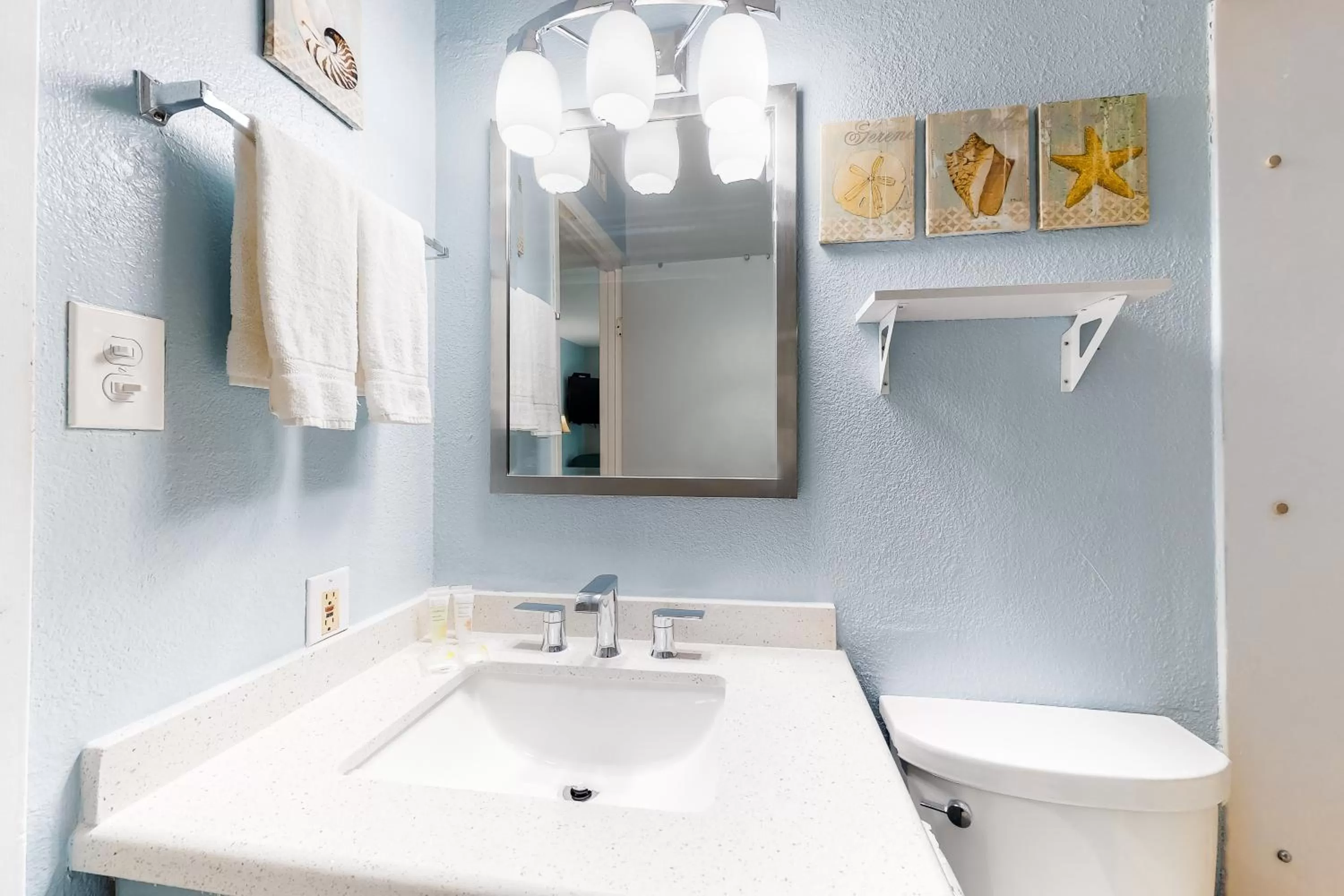 Bathroom in La Internacional Condominiums #210