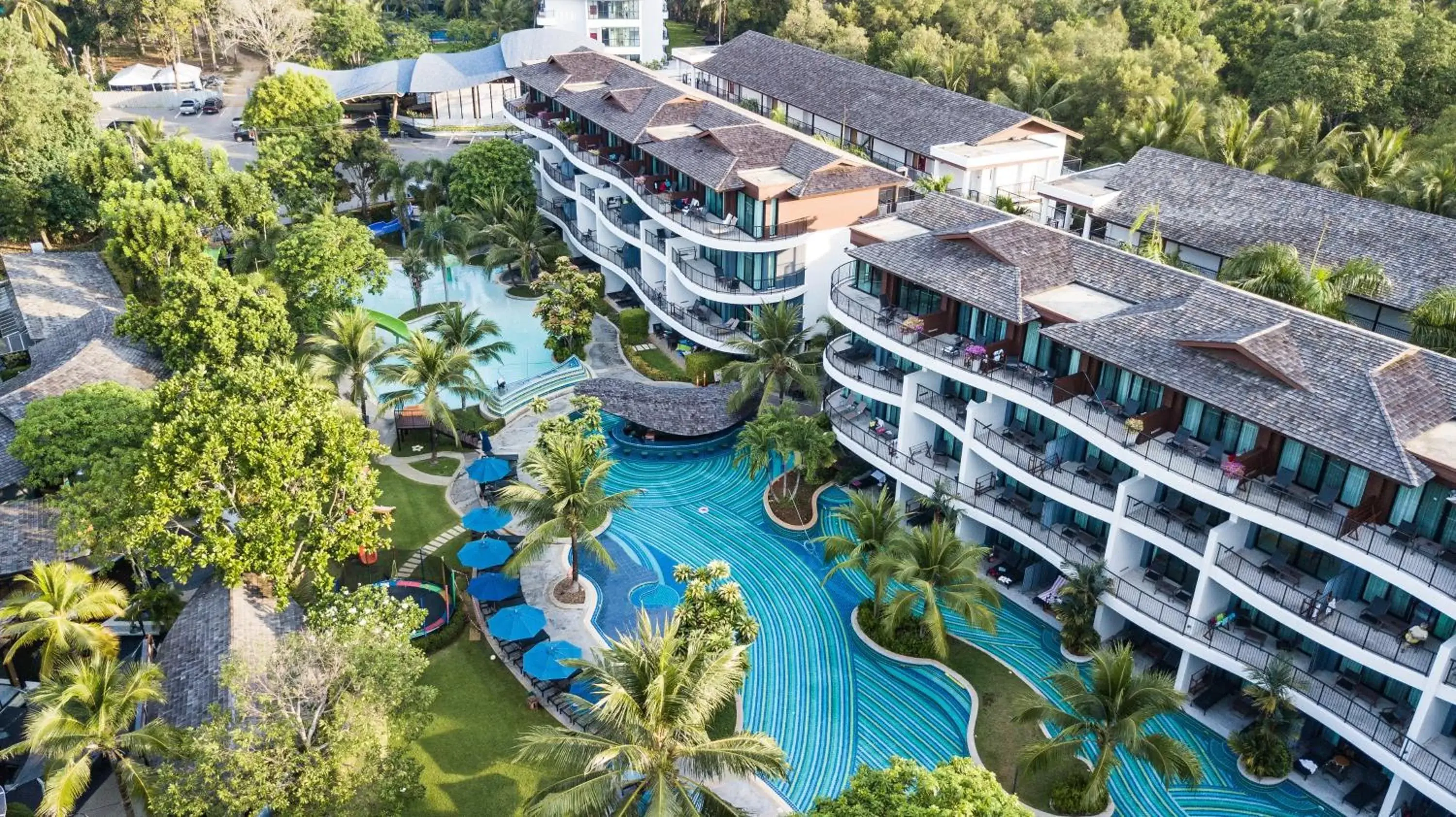 Property building, Bird's-eye View in Holiday Ao Nang Beach Resort, Krabi - SHA Extra Plus