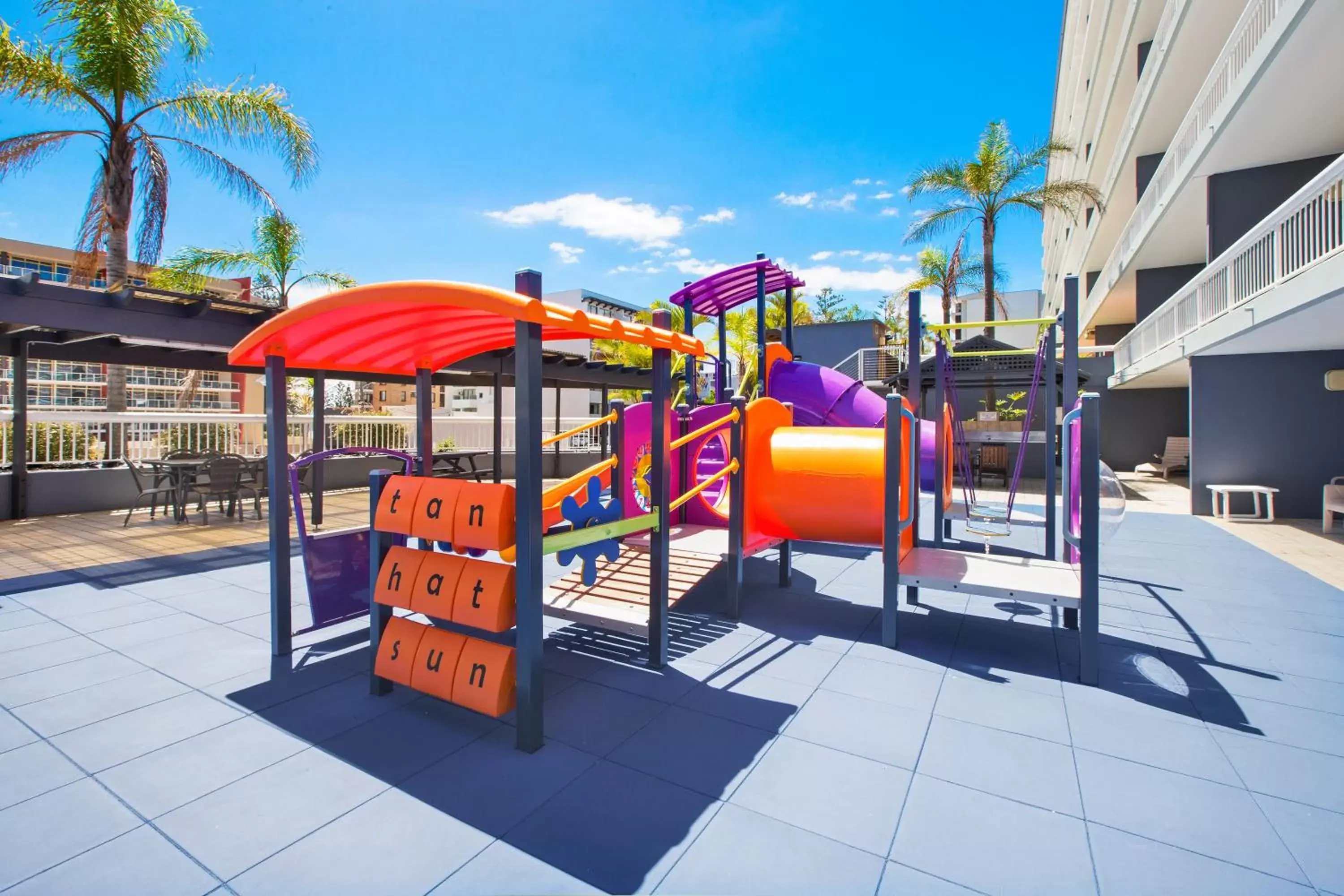 Children play ground in Port Pacific Resort