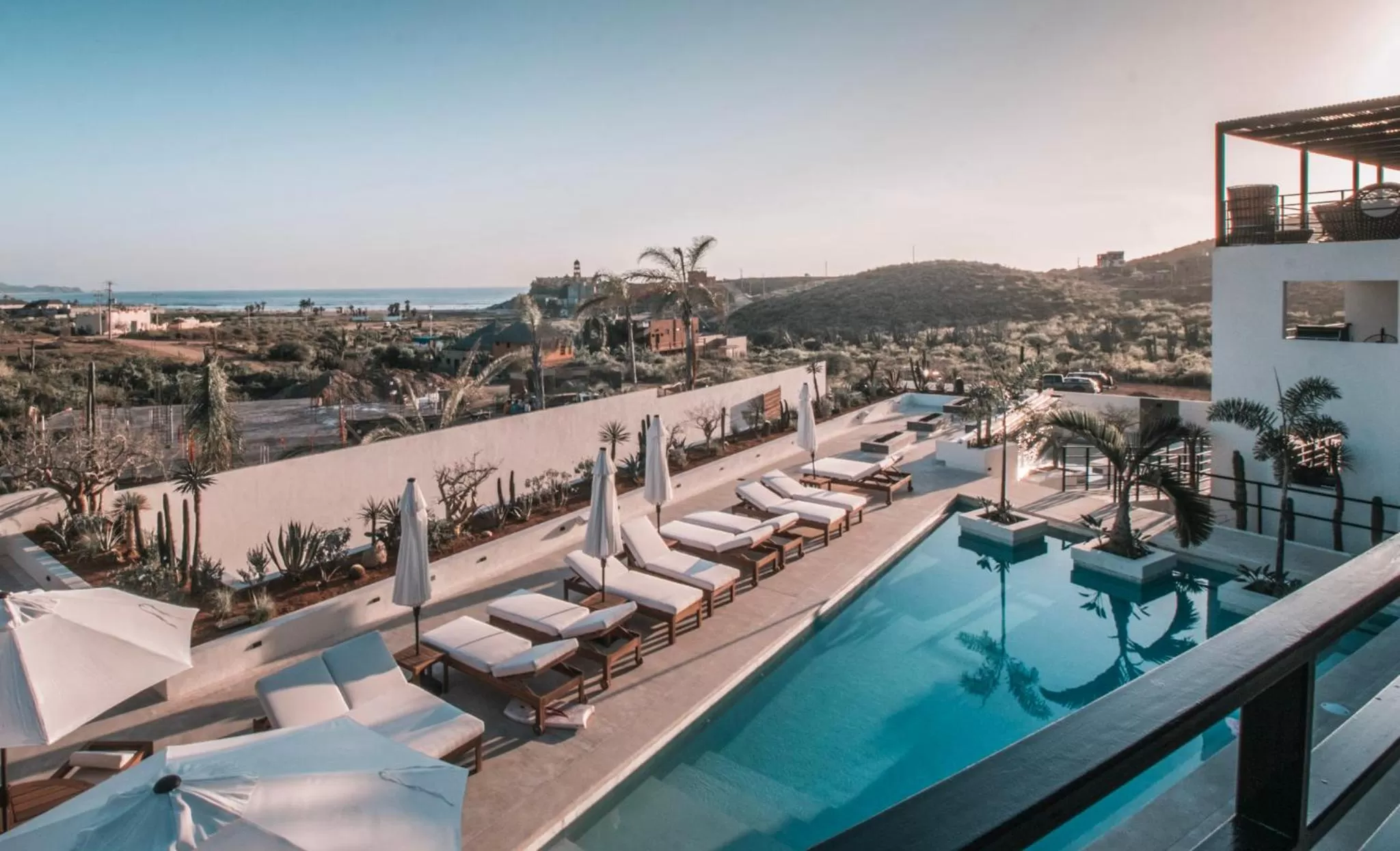 Pool View in Cerritos Surf Residences