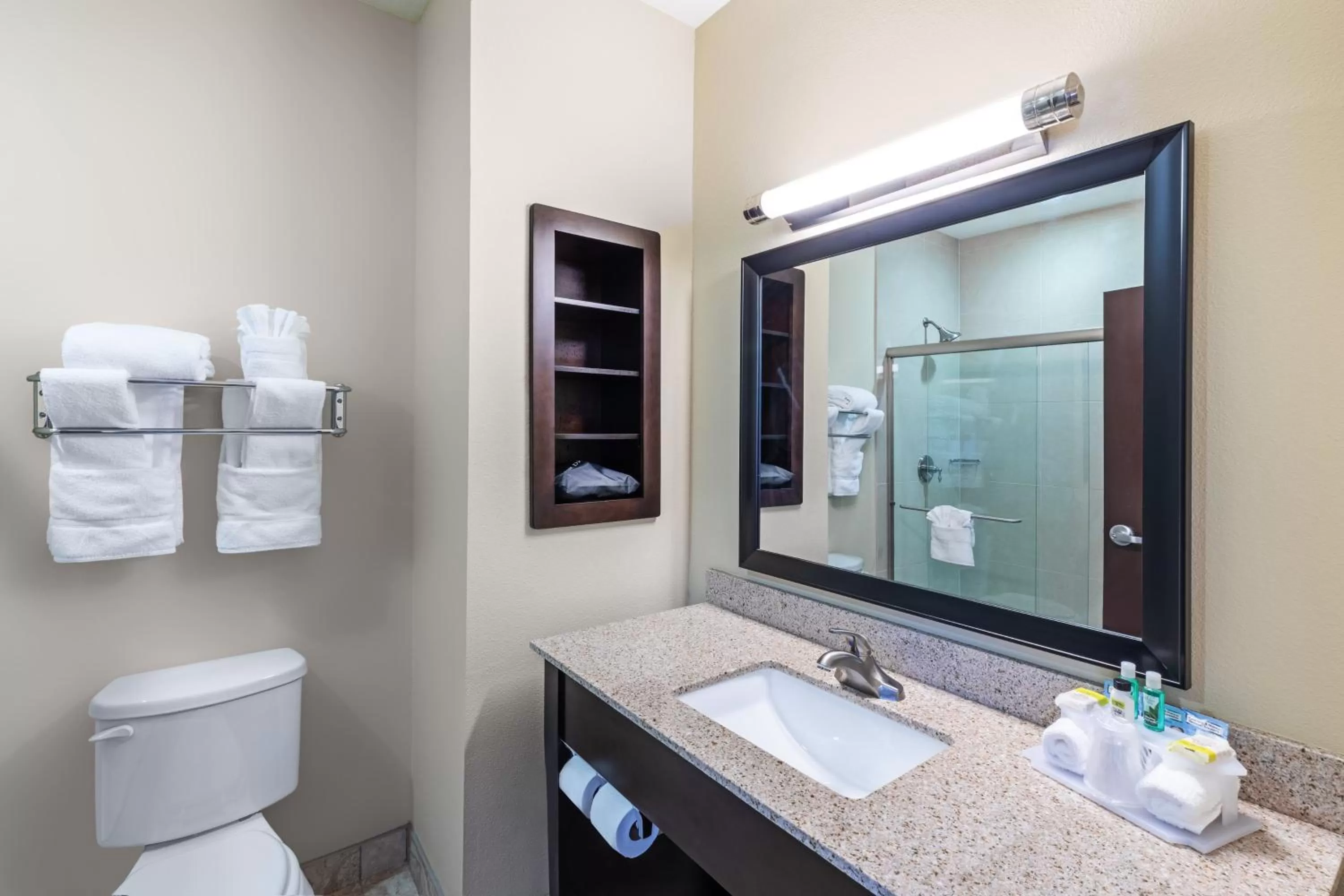 Bathroom in Holiday Inn Express Hotel & Suites Floresville by IHG