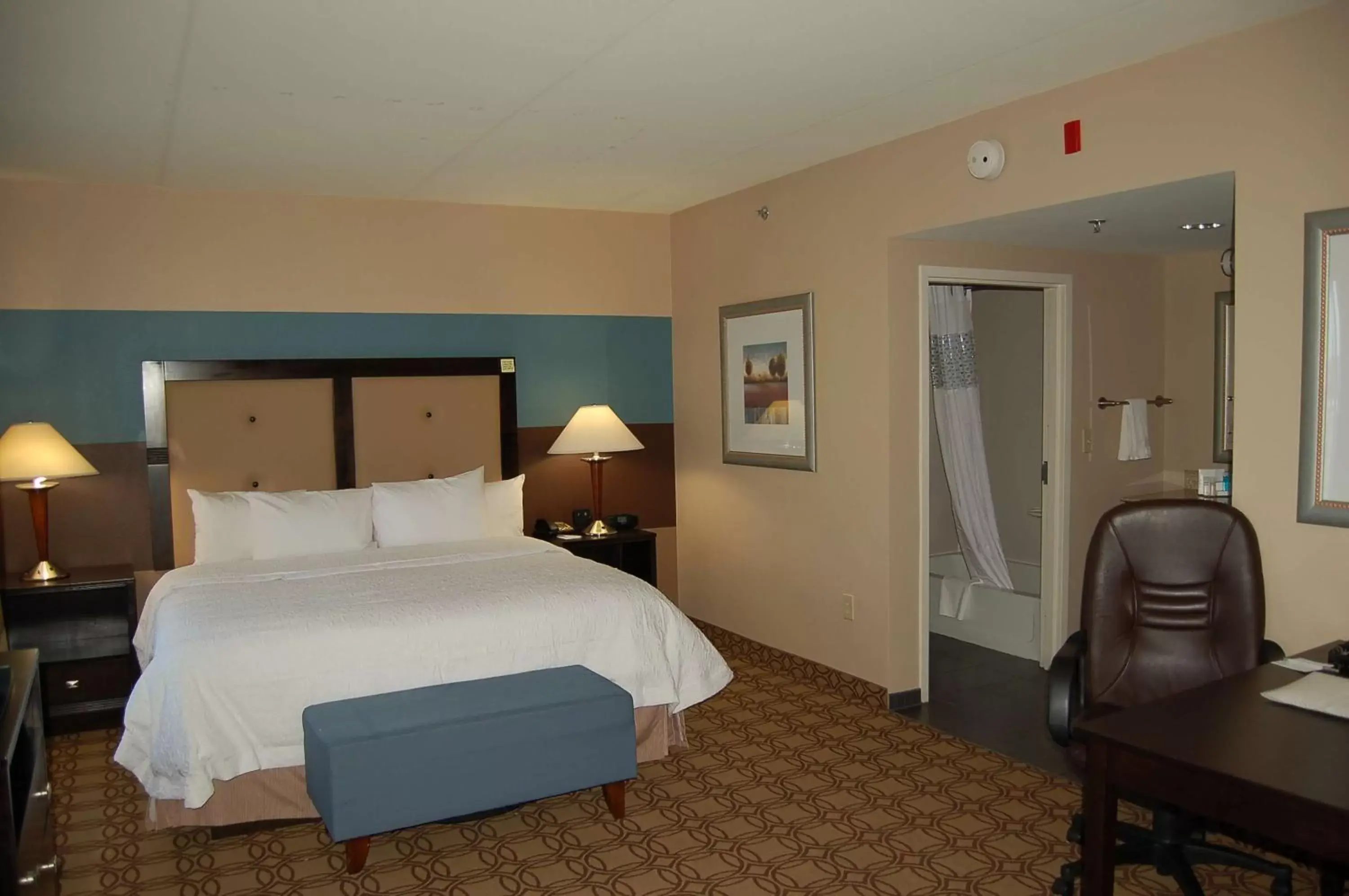 Bedroom, Bed in Hampton Inn & Suites Charlotte-Airport