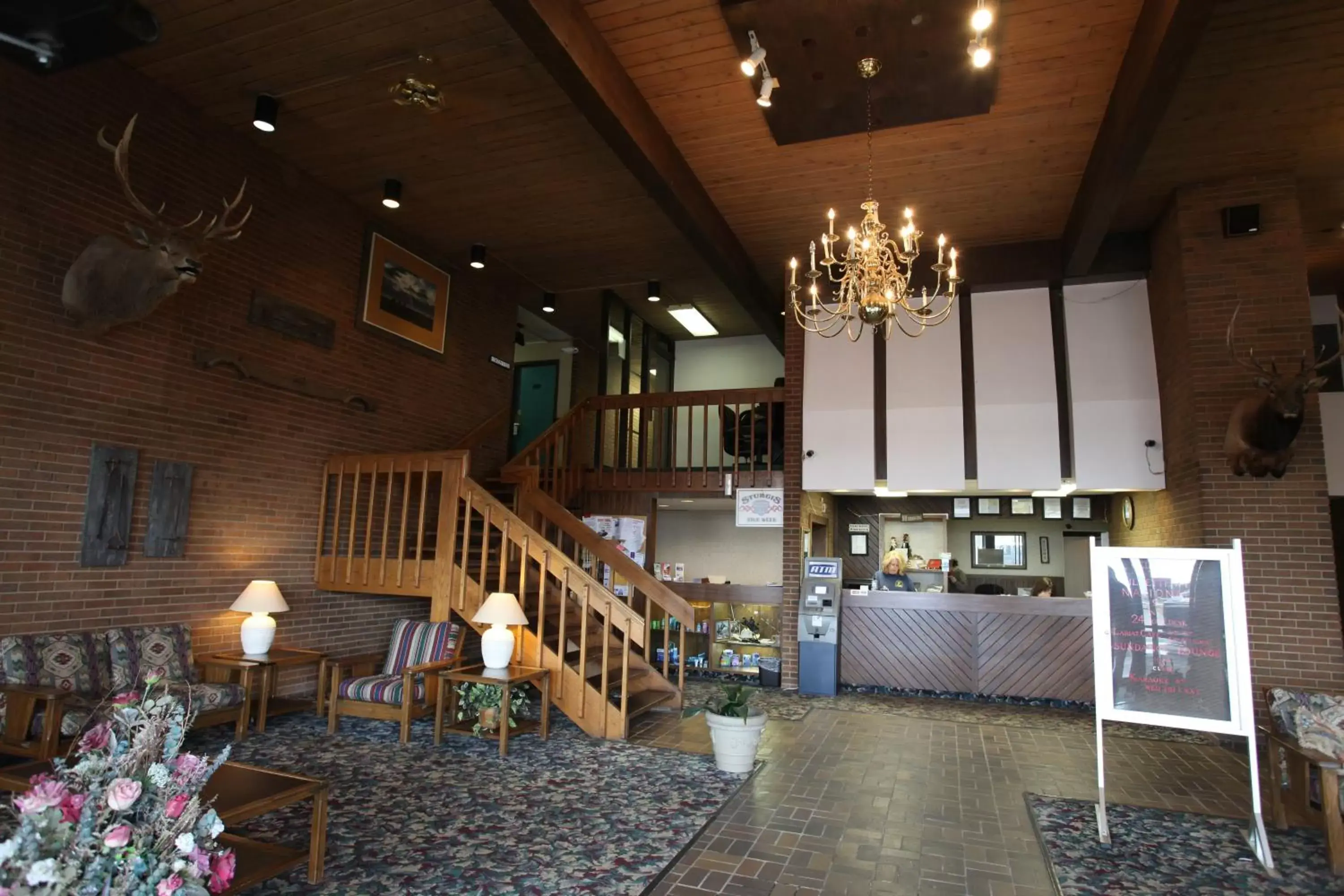 Living room in National 9 Inn Gillette Living room in National 9 Inn Gillette