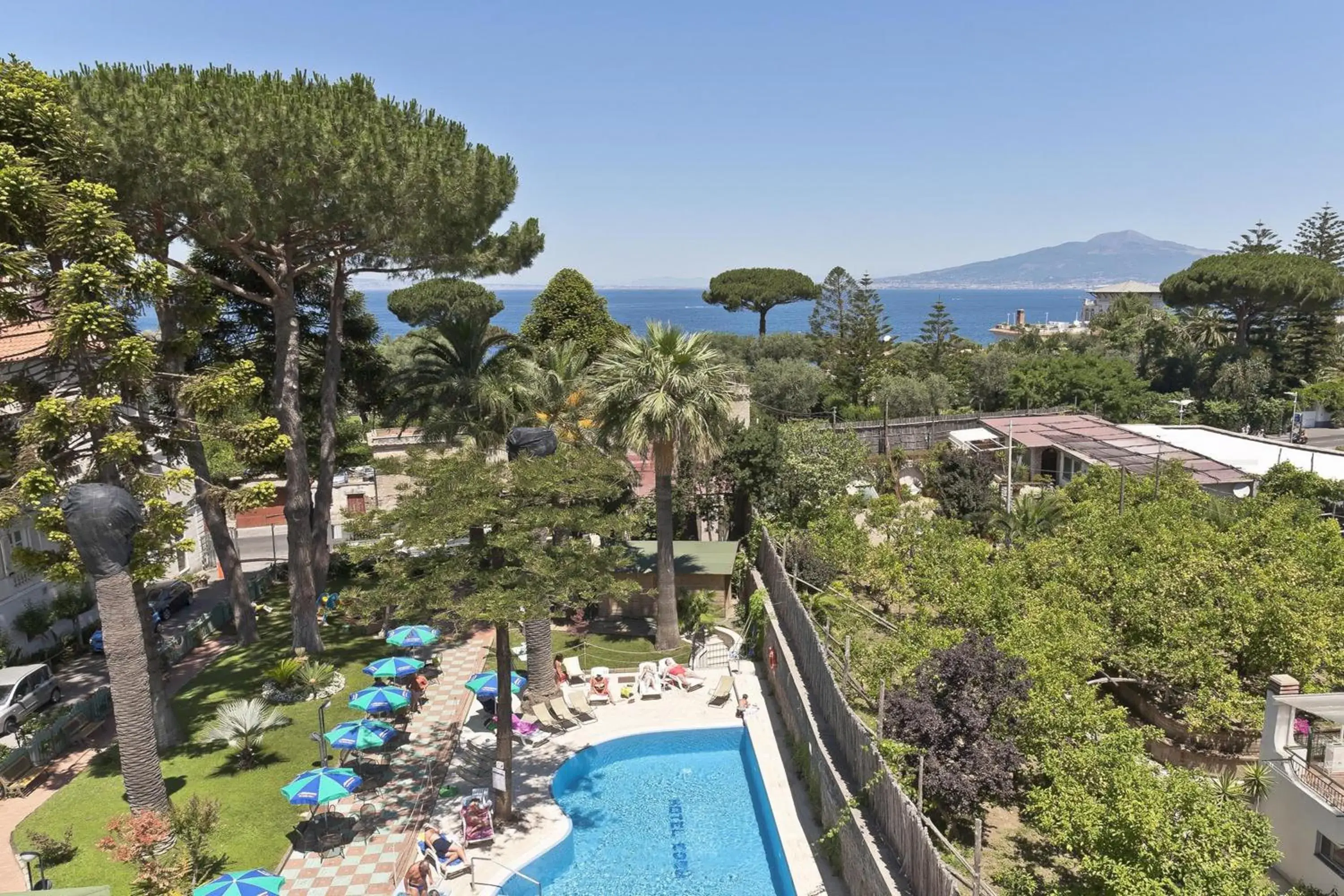 Pool View in Hotel Eden