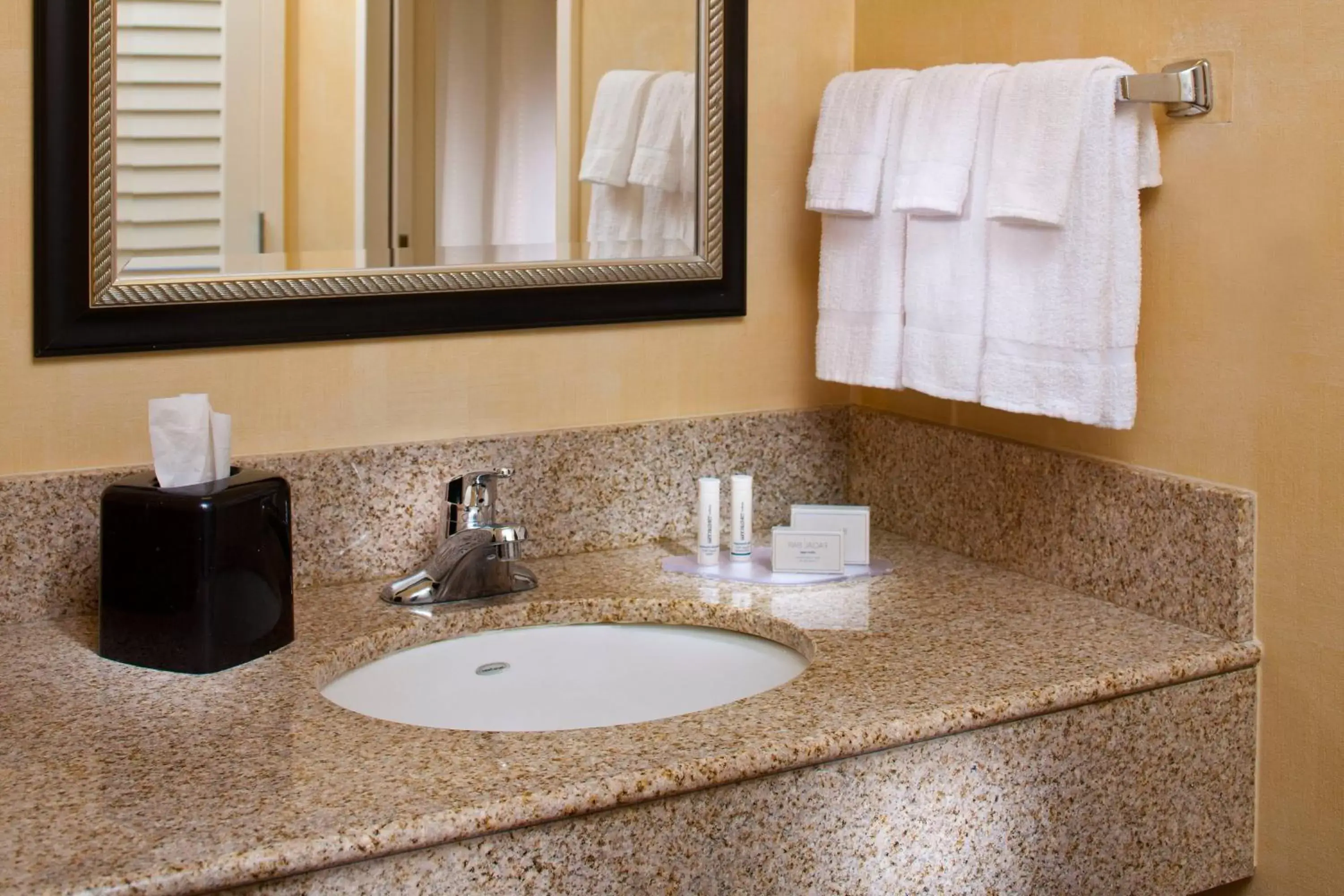 Bathroom in Courtyard by Marriott Little Rock West