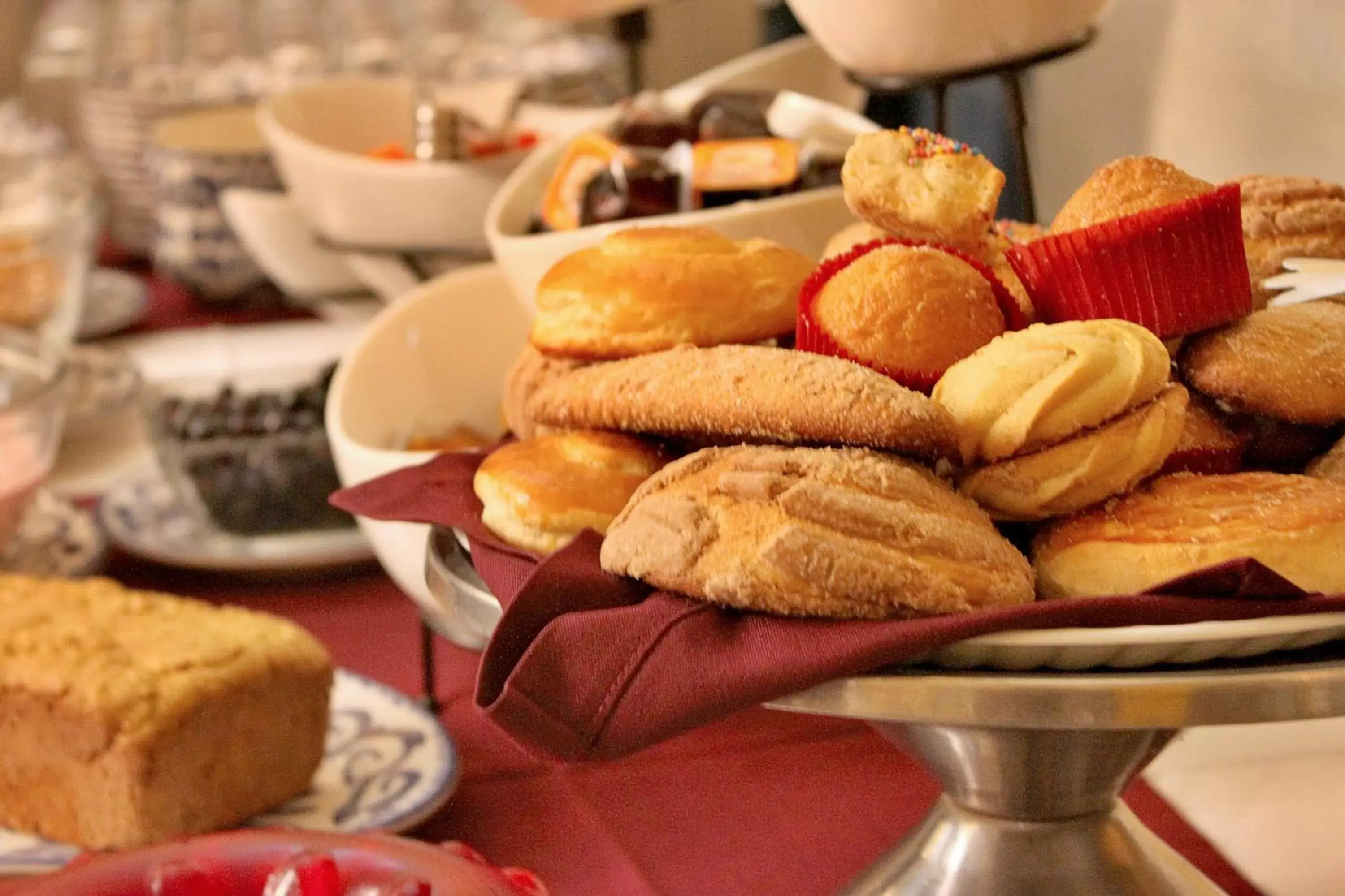 American breakfast, Food in Hotel CR Tehuacan