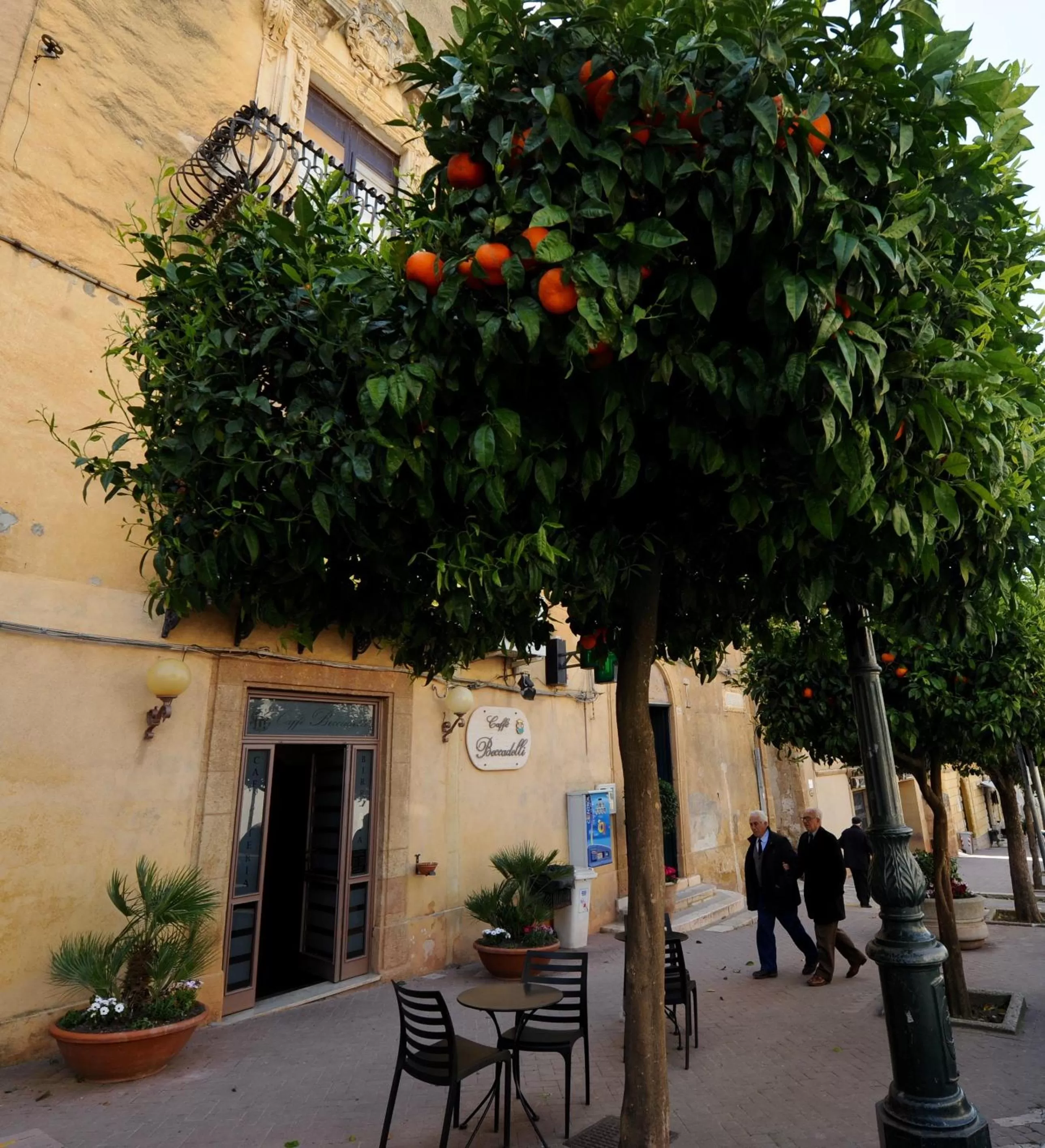 Street view in Il Cortile del Marchese Beccadelli