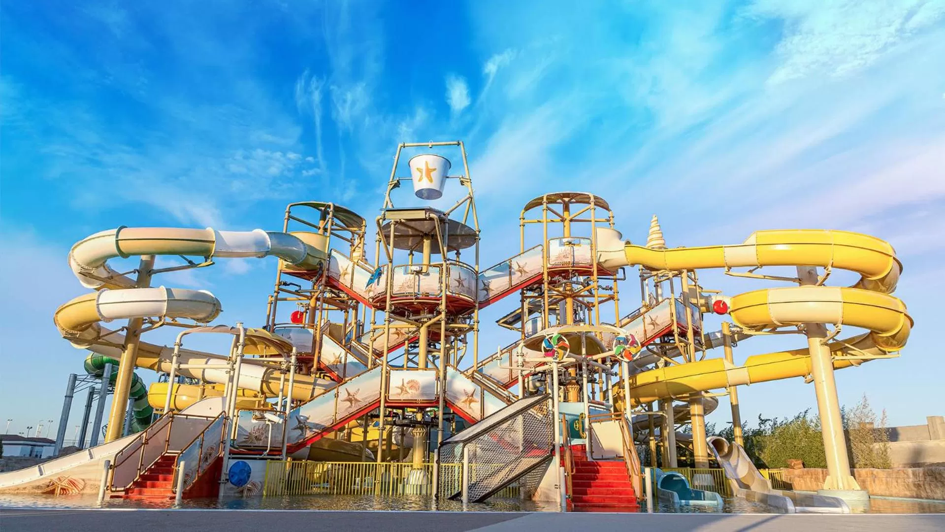 Area and facilities in Rixos Water World Aktau - Theme Park Free Access