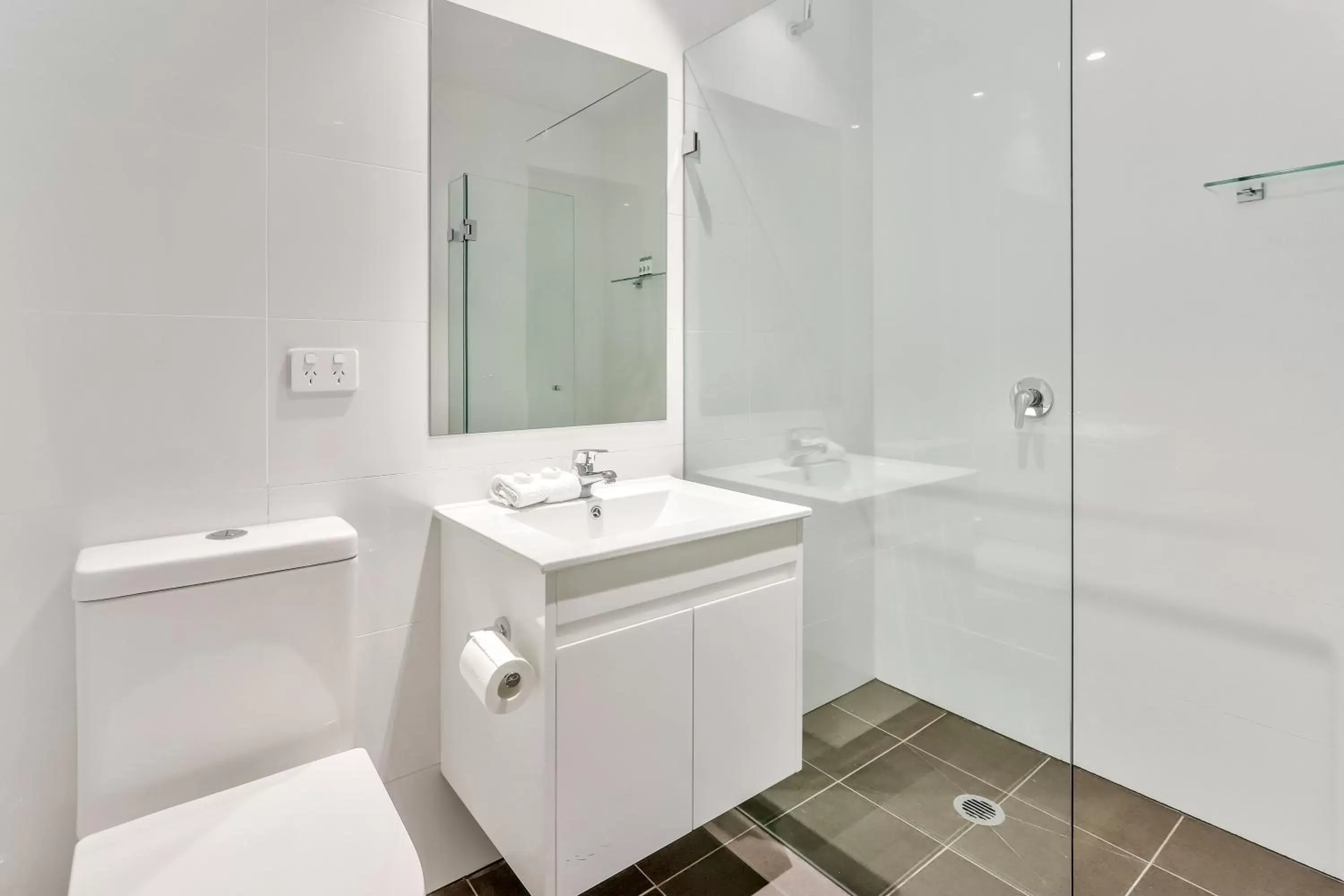 Bathroom in Meridian Hotel Hurstville