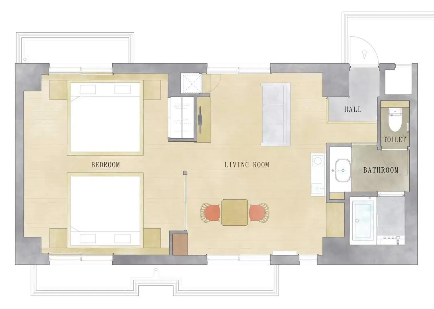 Floor Plan in The GrandWest Arashiyama