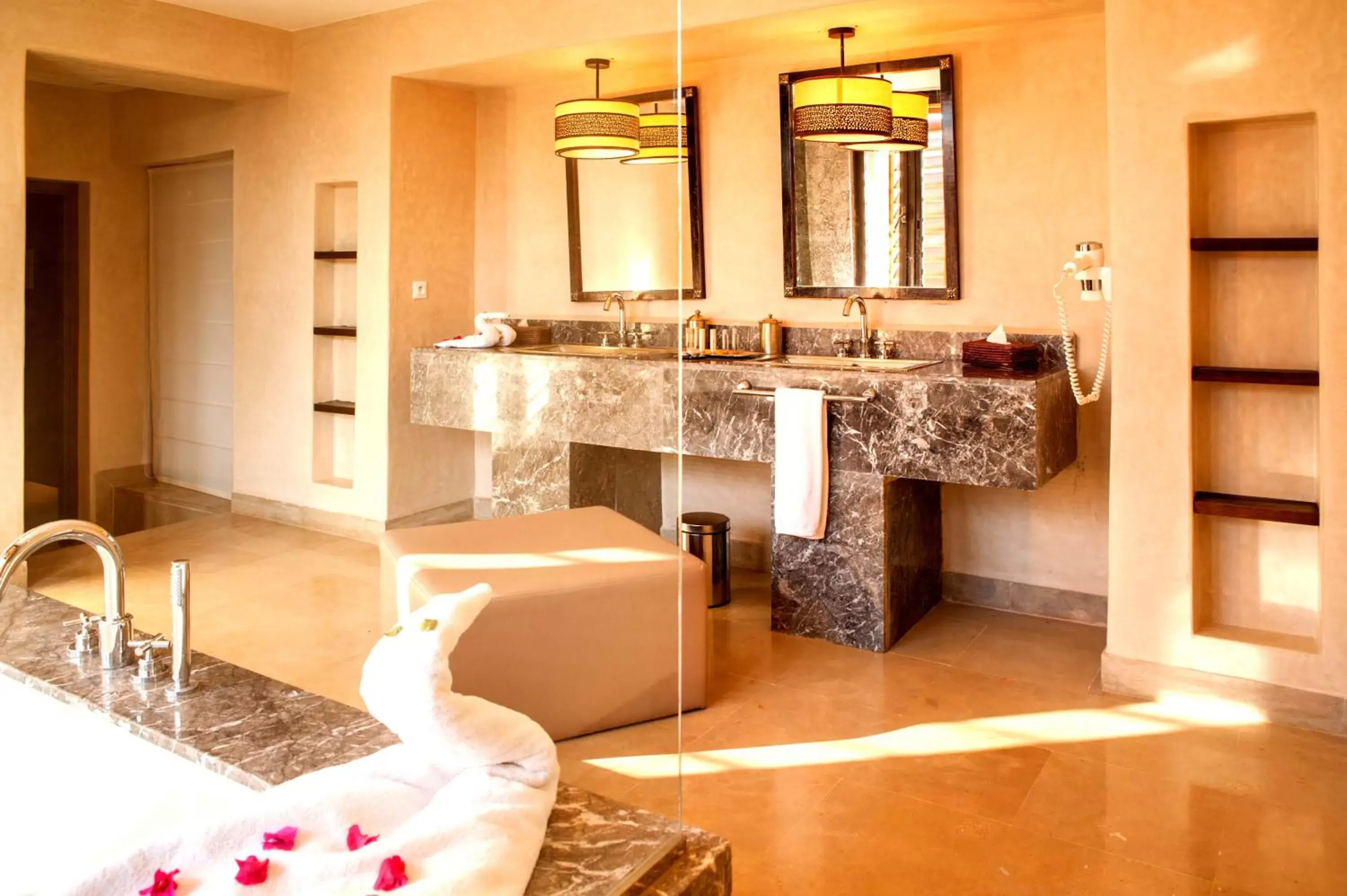 Bathroom in Al Maaden Villa Hotel & Spa