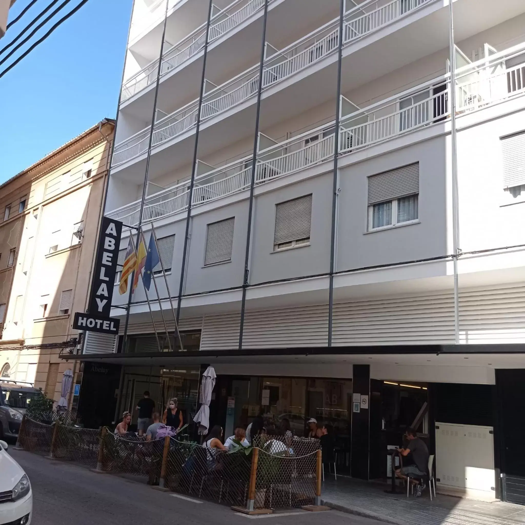 Facade/entrance, Property Building in Hotel Abelay
