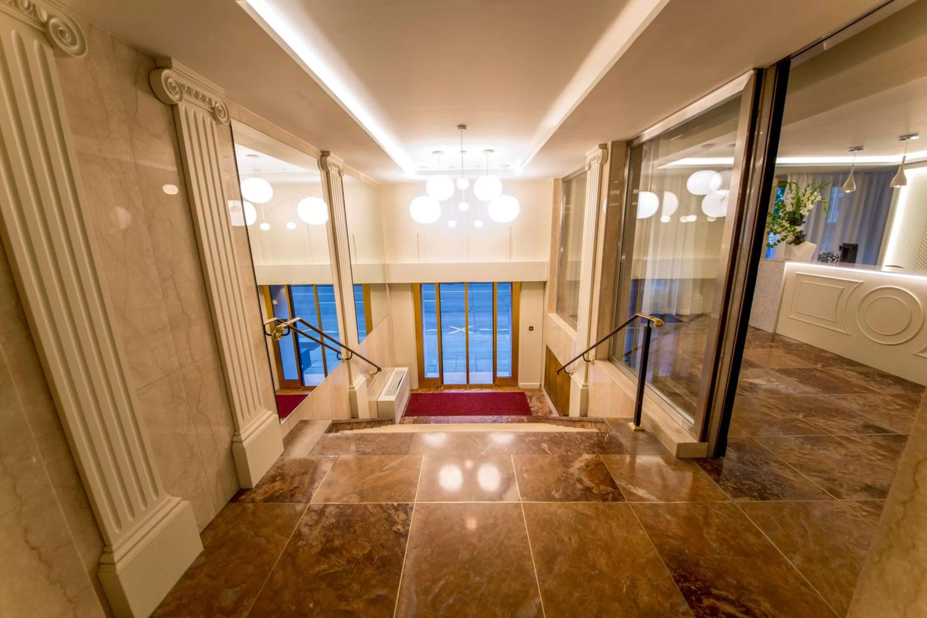 Lobby or reception in Geneva by Fassbind