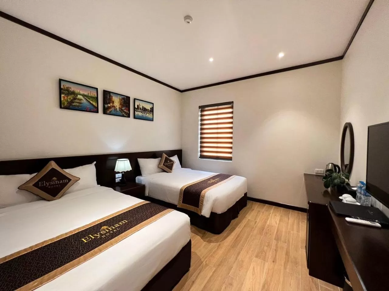 Bed in Elysinam Boutique Hotel Ha Long