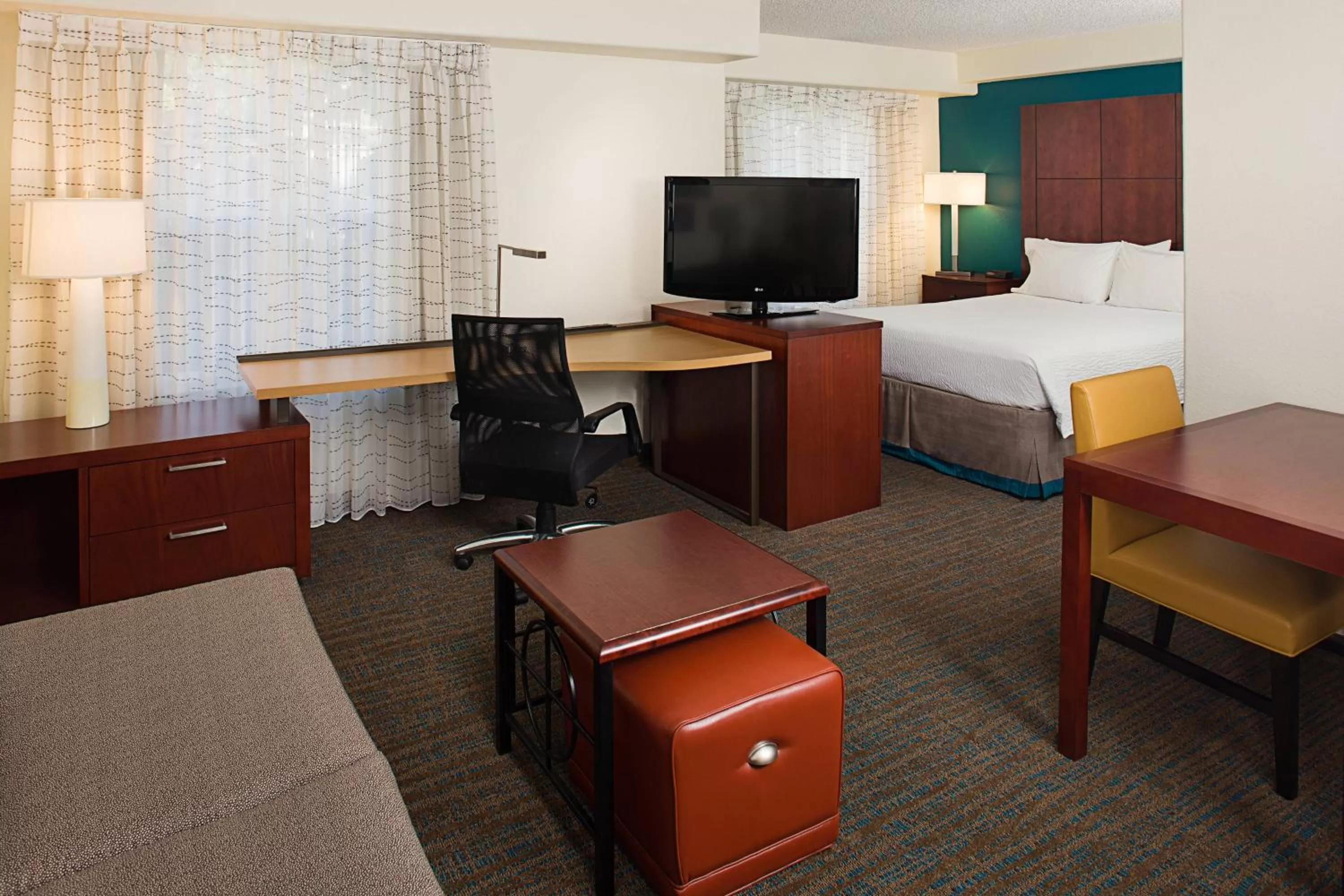 Photo of the whole room, Bed in Residence Inn San Jose South