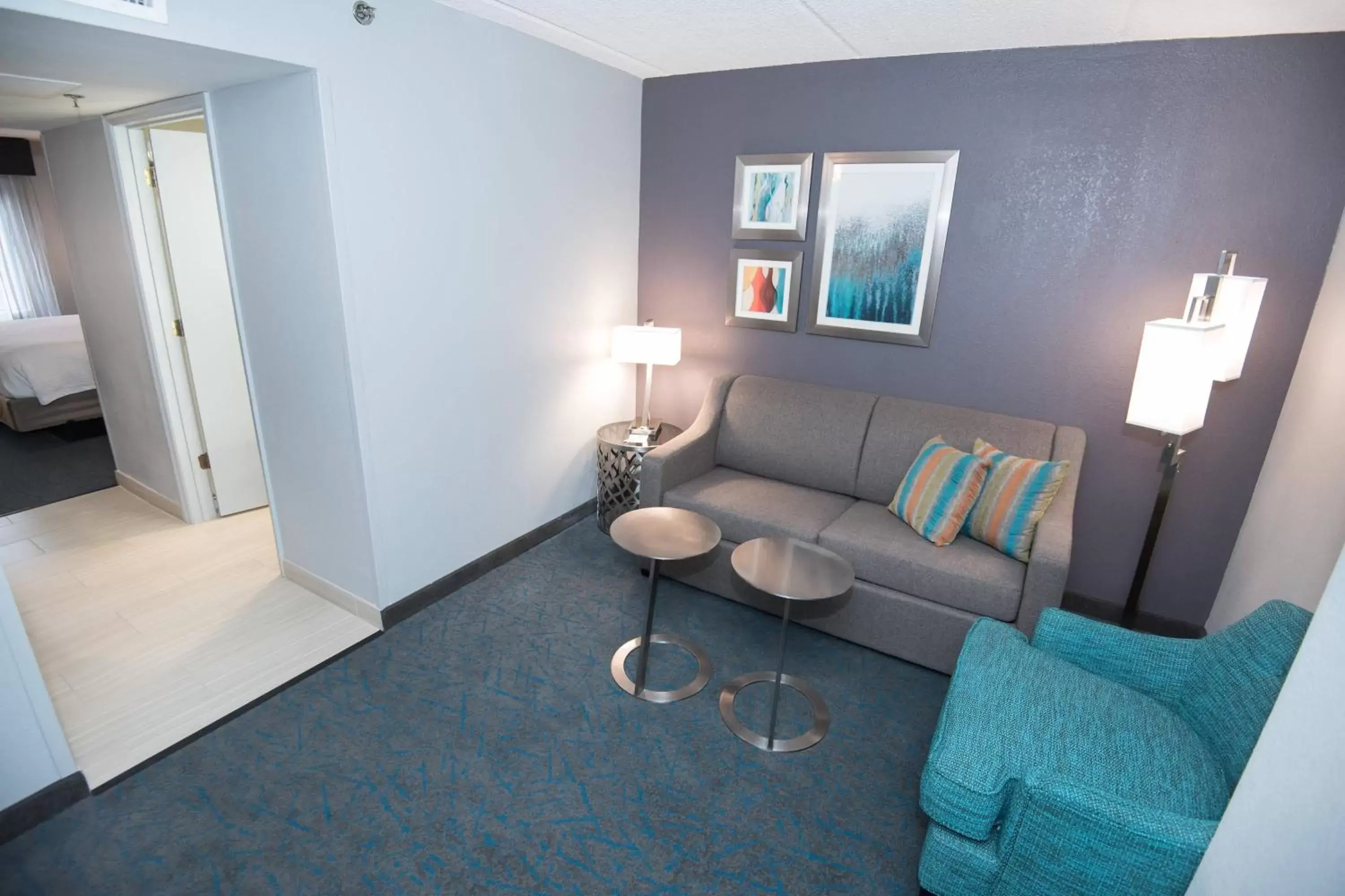 Living room, Seating Area in Fairfield Inn & Suites Atlanta Airport North