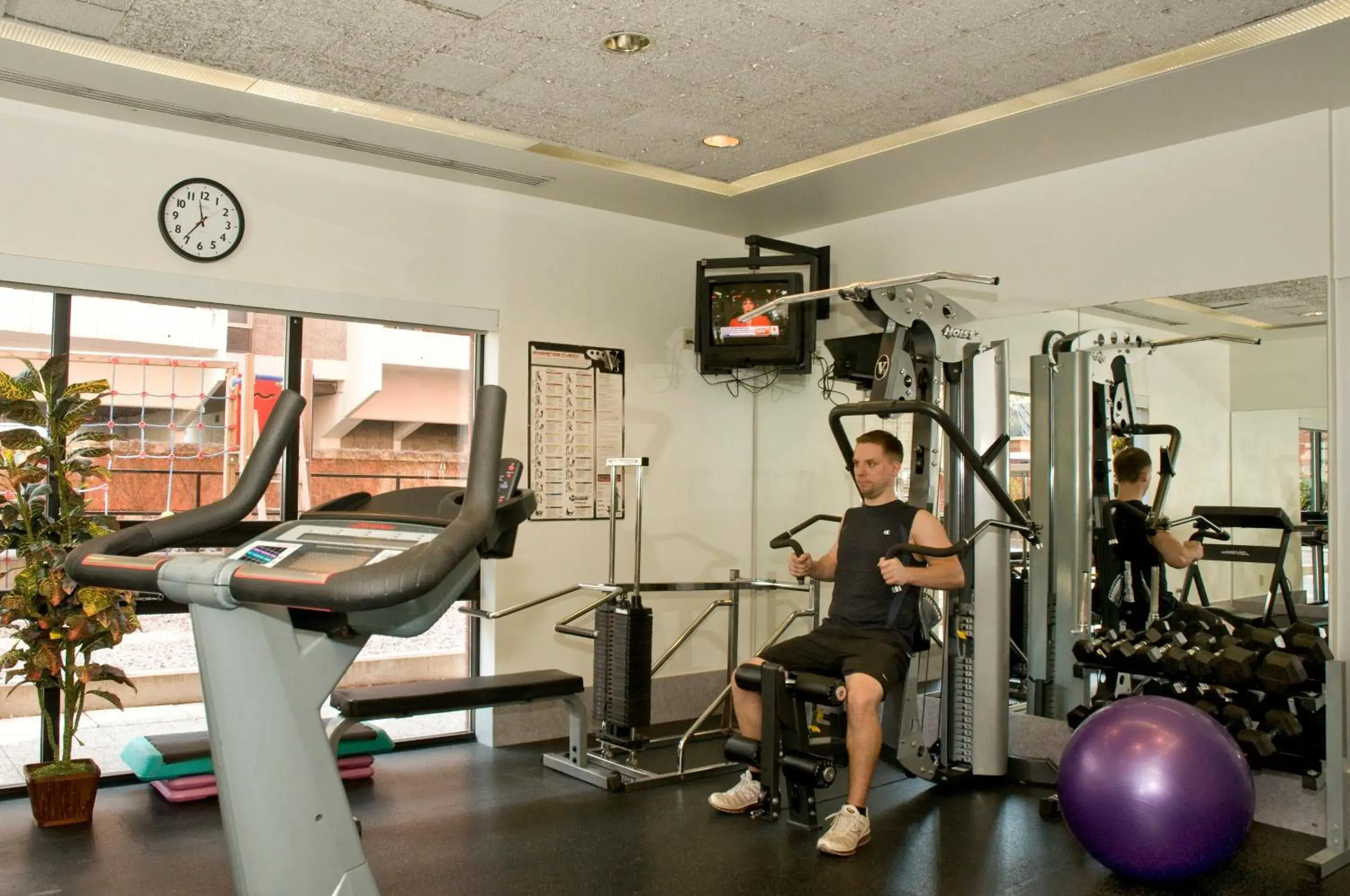 View (from property/room), Fitness Center/Facilities in Cartier Place Suite Hotel