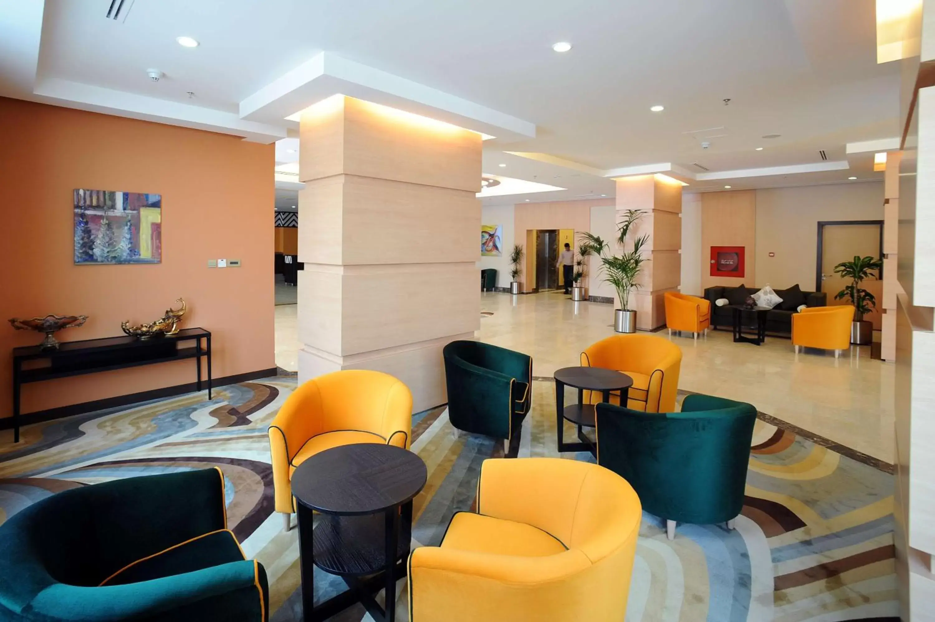 Lobby or reception, Lounge/Bar in Best Western Plus Mahboula