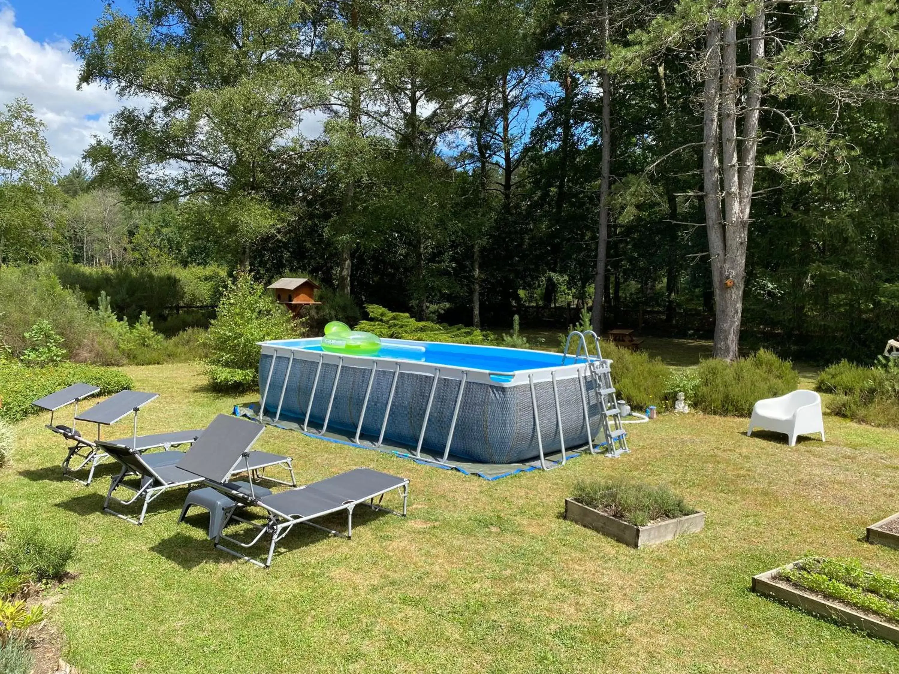 Natural landscape, Swimming Pool in LES GENEBRUYERES - L'HISTOIRE D'UN REVE