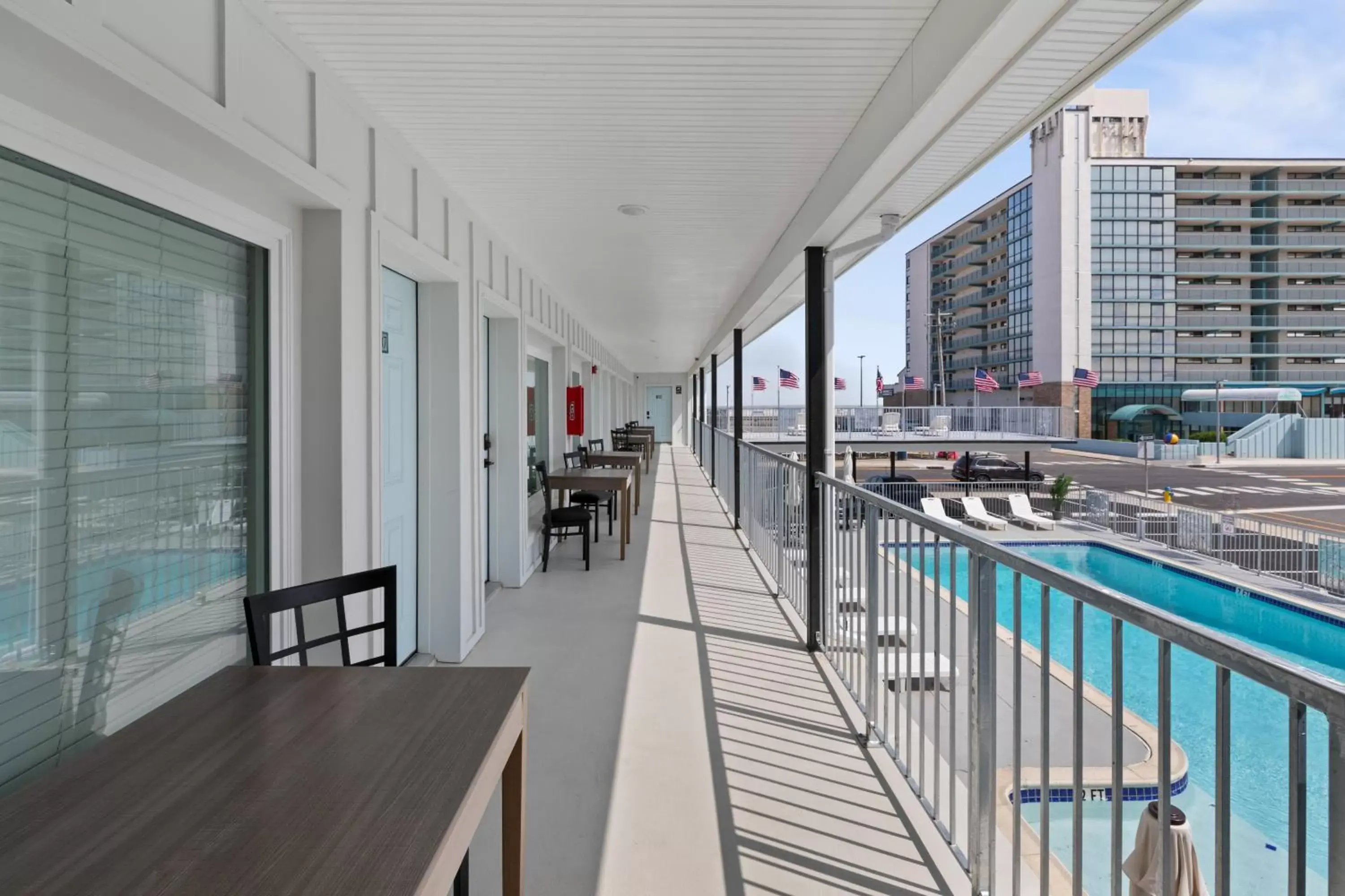 Property building, Pool View in The Beach House