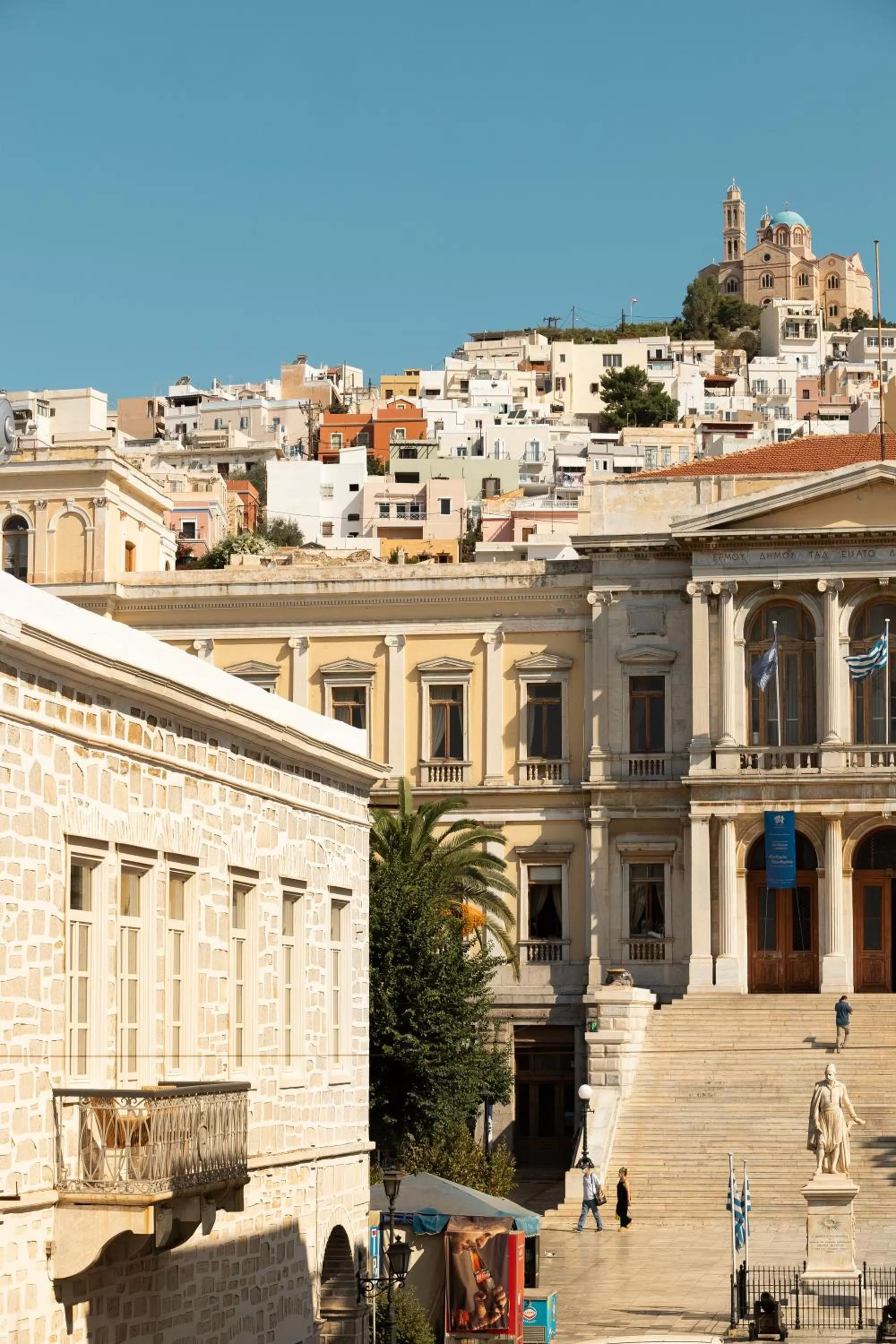 Nearby landmark in SYROS SOUL LUXURY SUITES