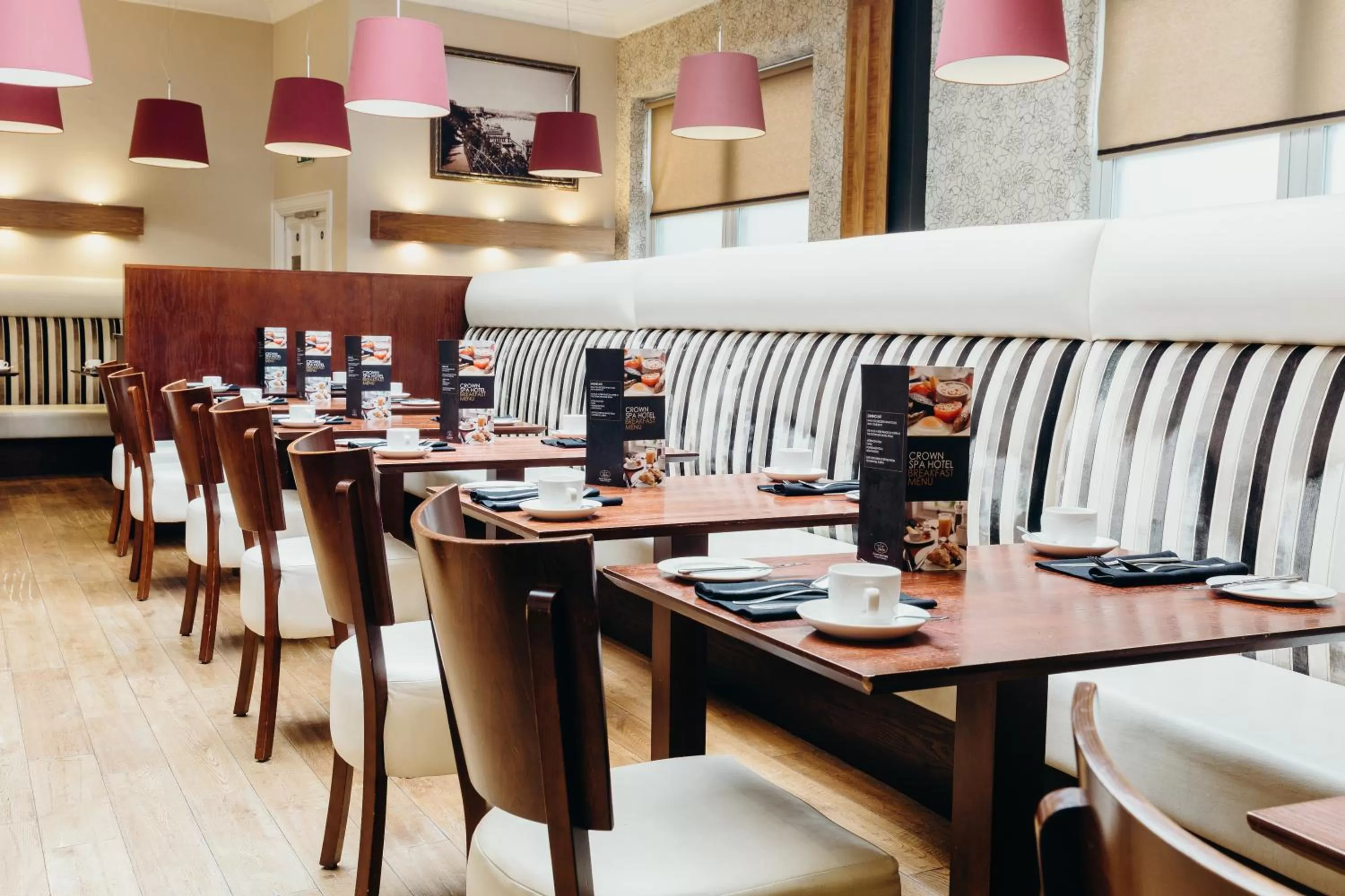 Restaurant/places to eat in Crown Spa Hotel Scarborough by Compass Hospitality