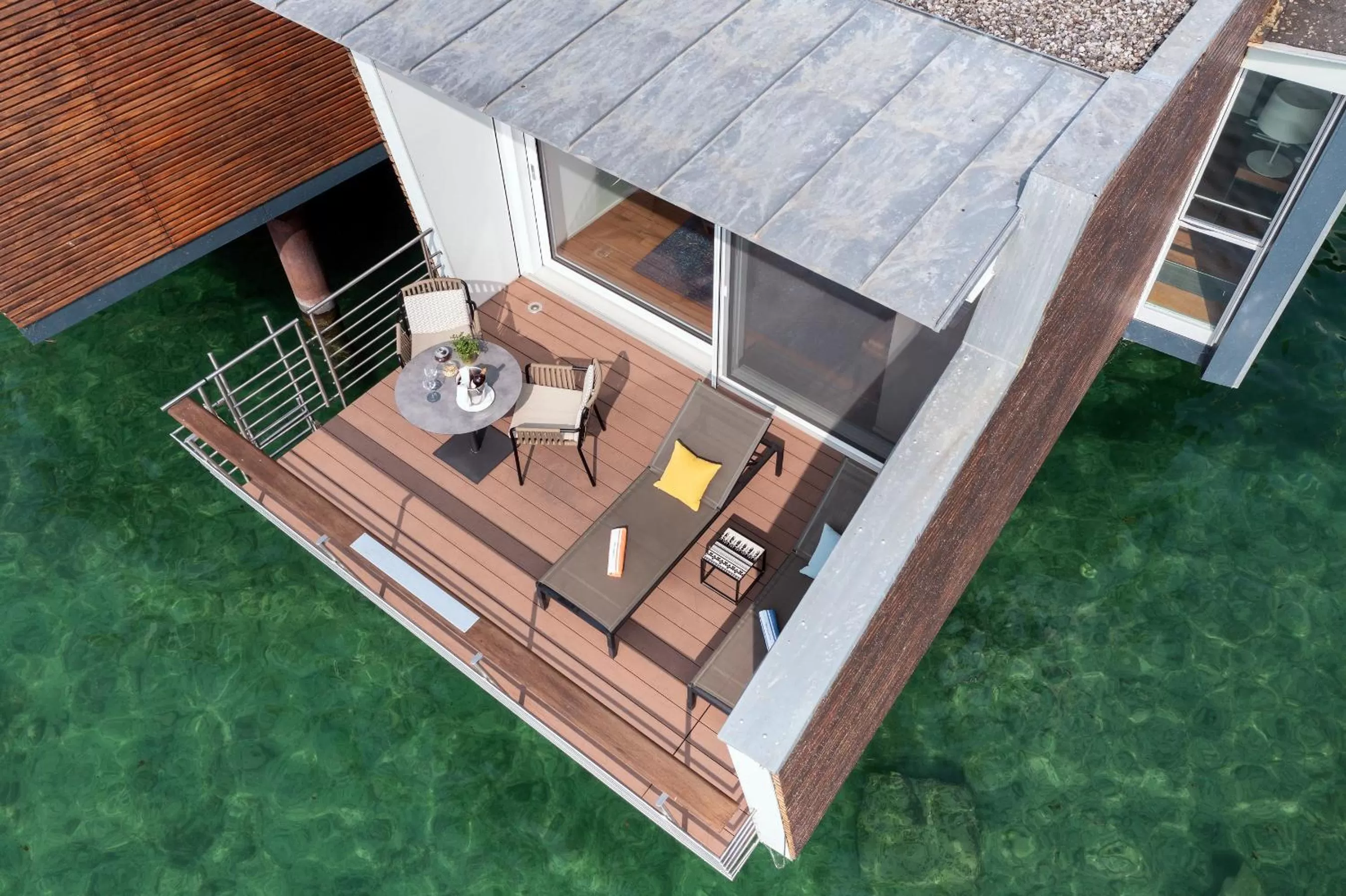 Balcony/Terrace in Hotel Palafitte