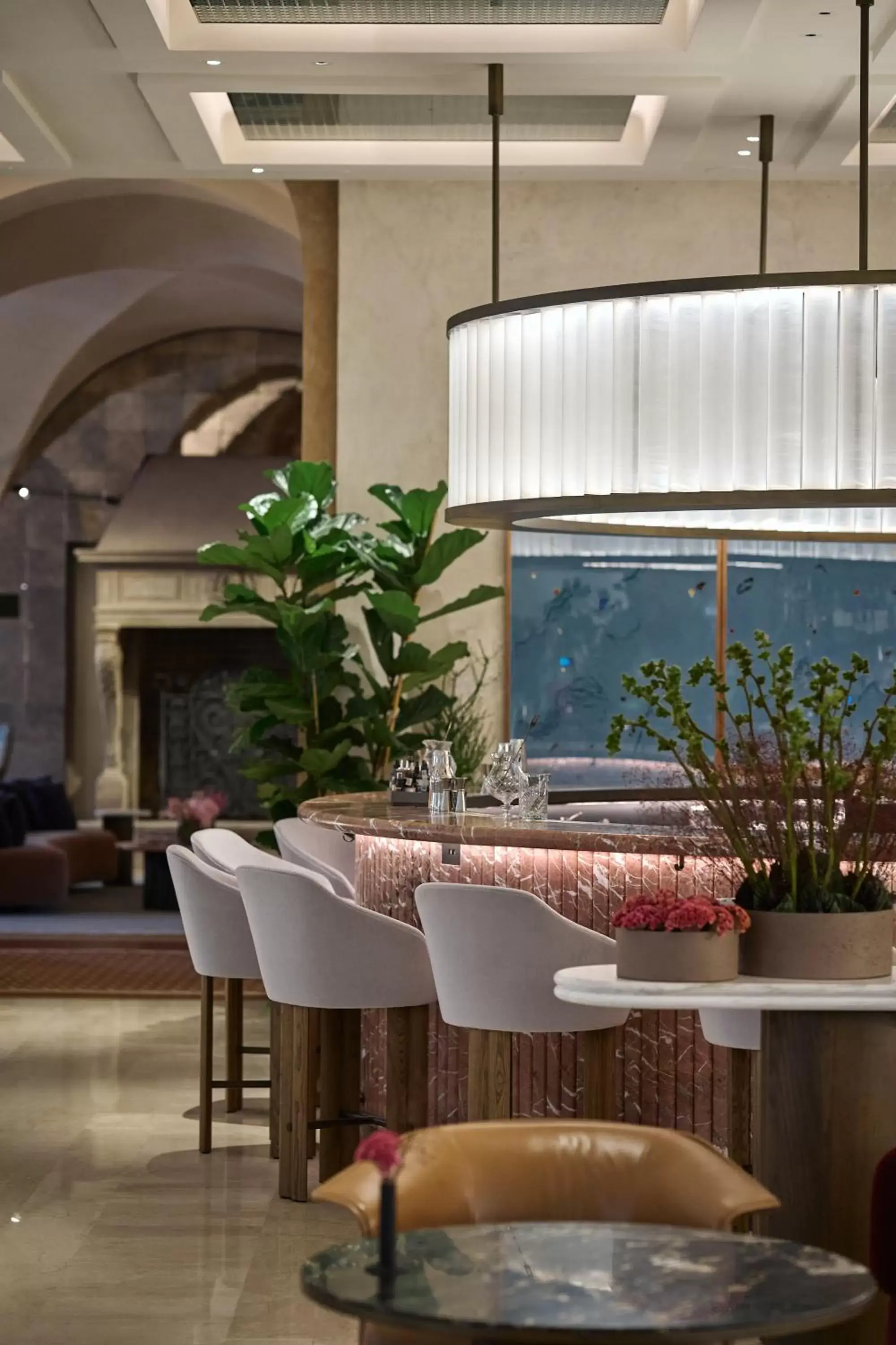 Lounge or bar, Restaurant/Places to Eat in Four Seasons Hotel Milano