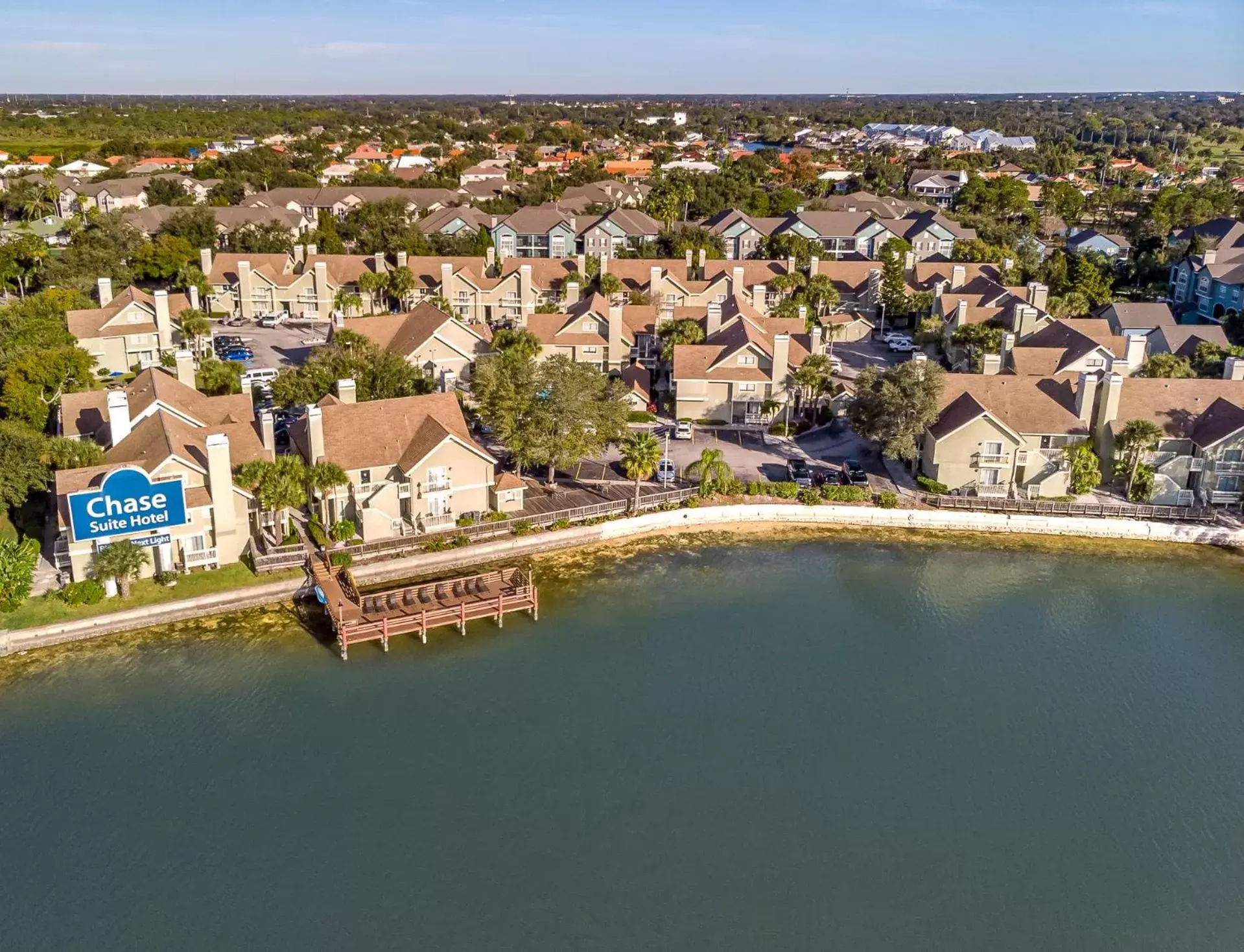Bird's eye view in Chase Suite Hotel Rocky Point Tampa Bird's eye view in Chase Suite Hotel Rocky Point Tampa