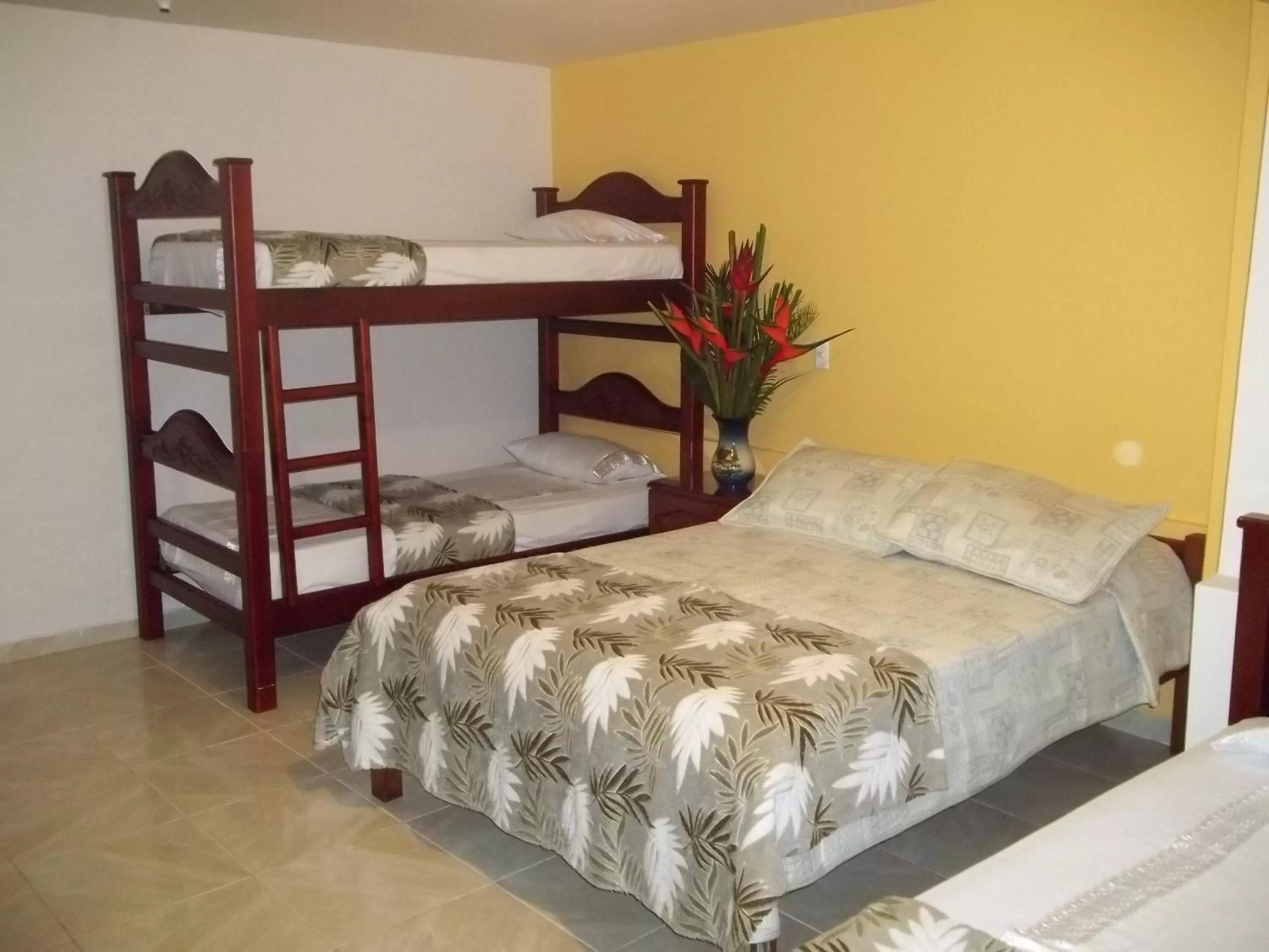 Bunk Bed in Cabañas Las Bifloras