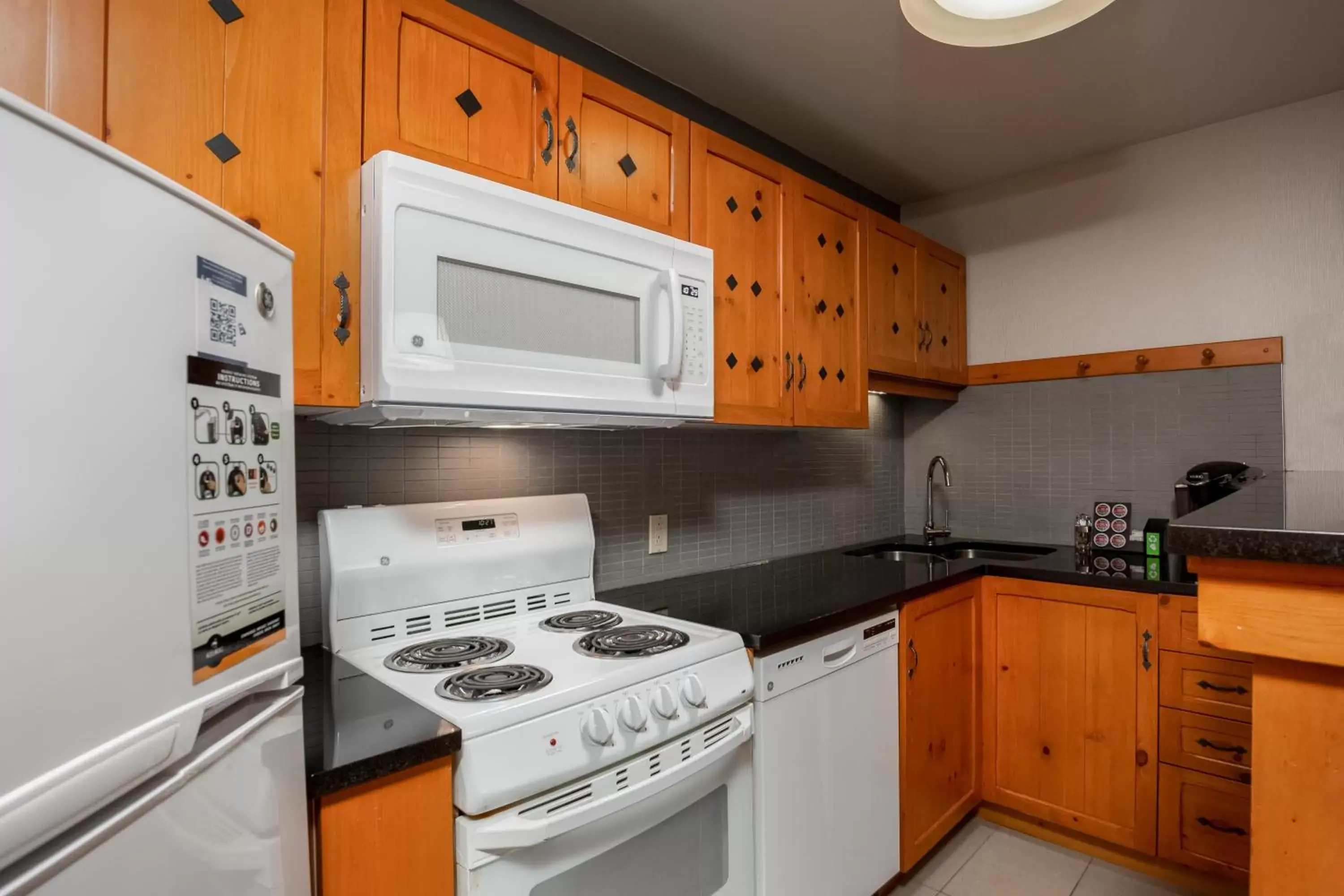 Kitchen/Kitchenette in Lodge de la Montagne