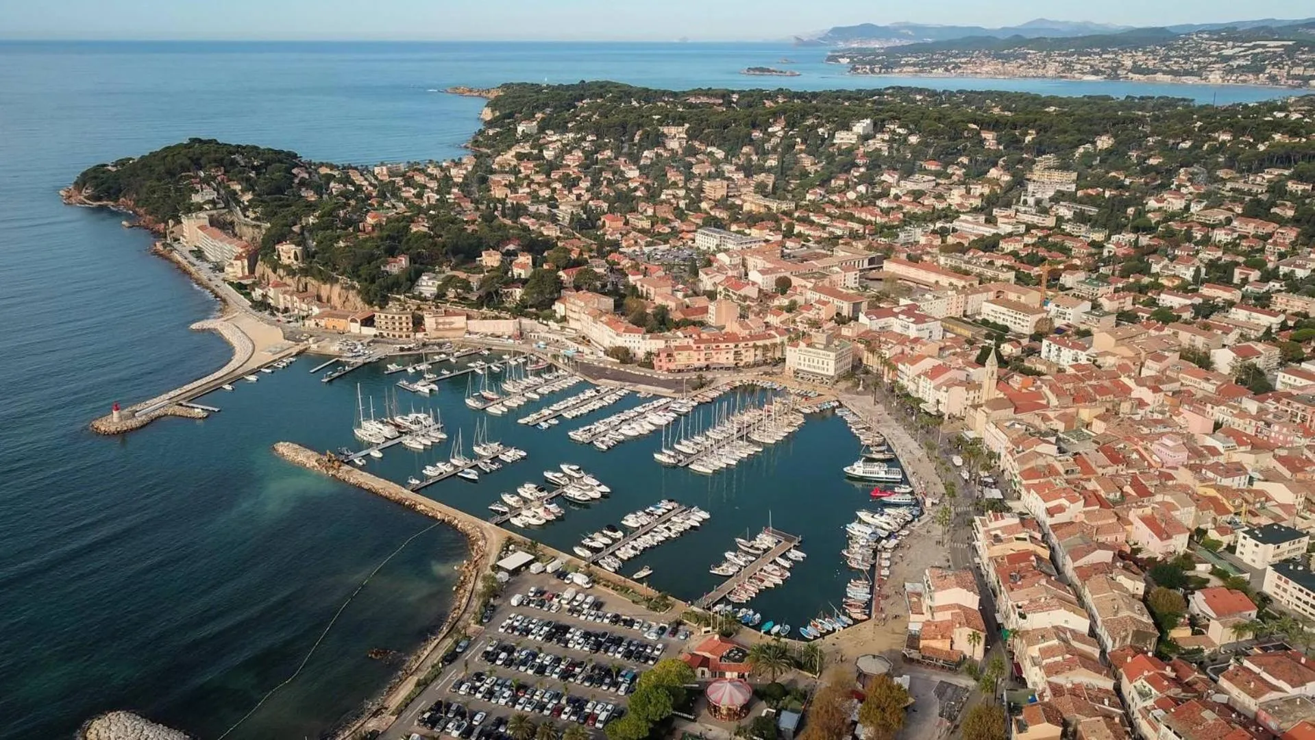 Bird's eye view in Best Western Plus Sanary