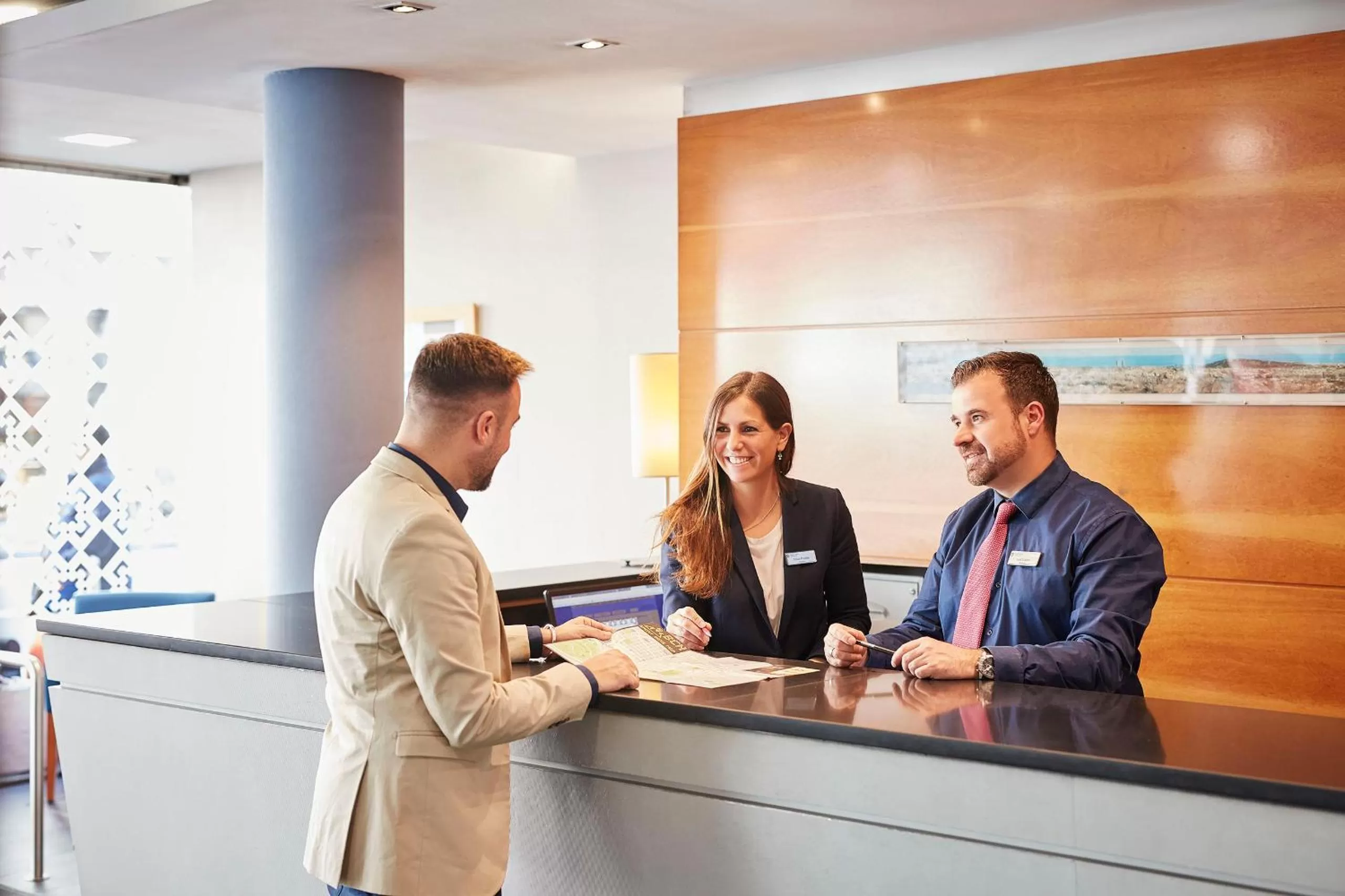 Staff in Barcelona Century Hotel