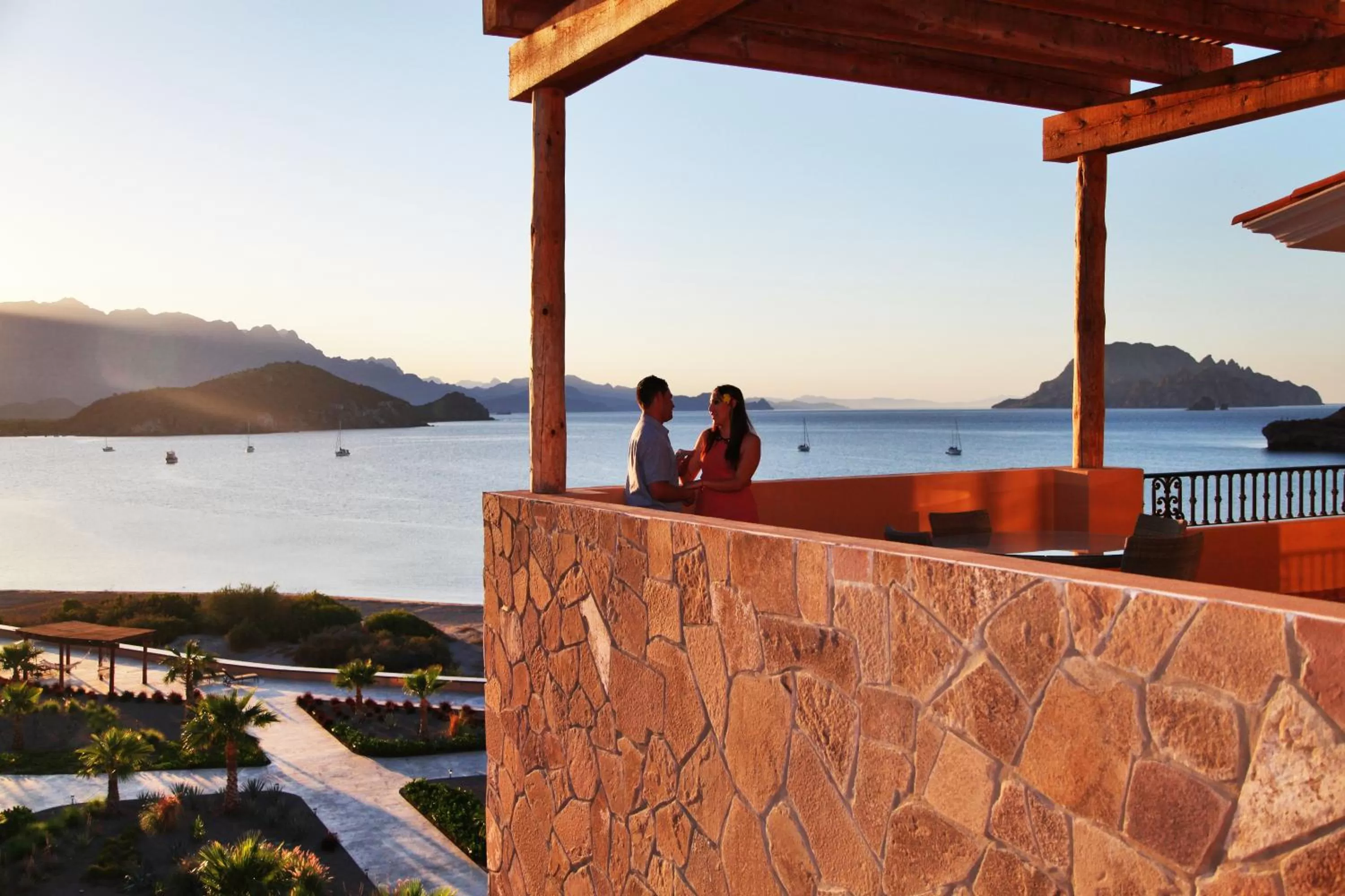 Balcony/Terrace in Villa del Palmar at the Islands of Loreto