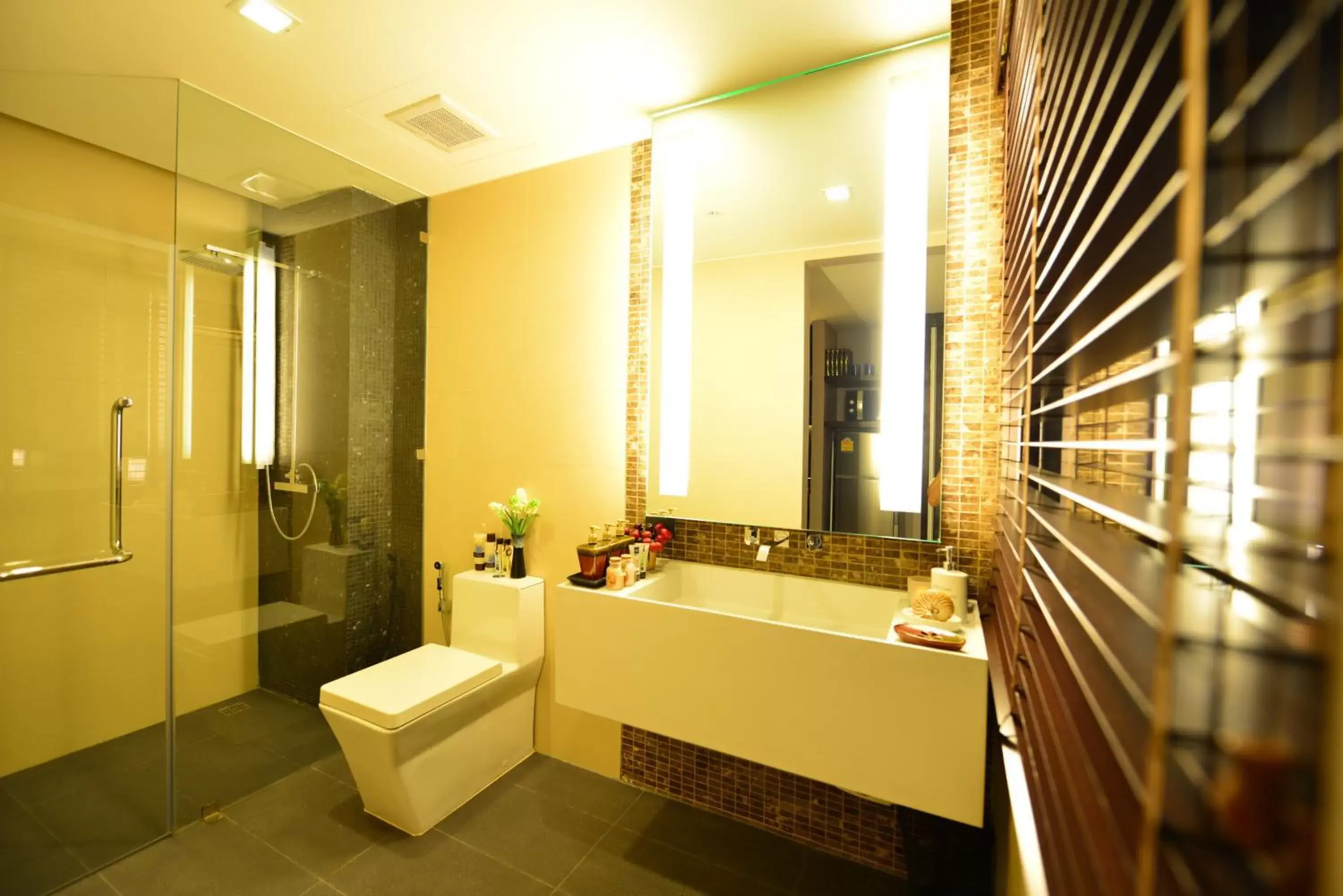 Shower, Bathroom in The Charm Resort Phuket - SHA Certified