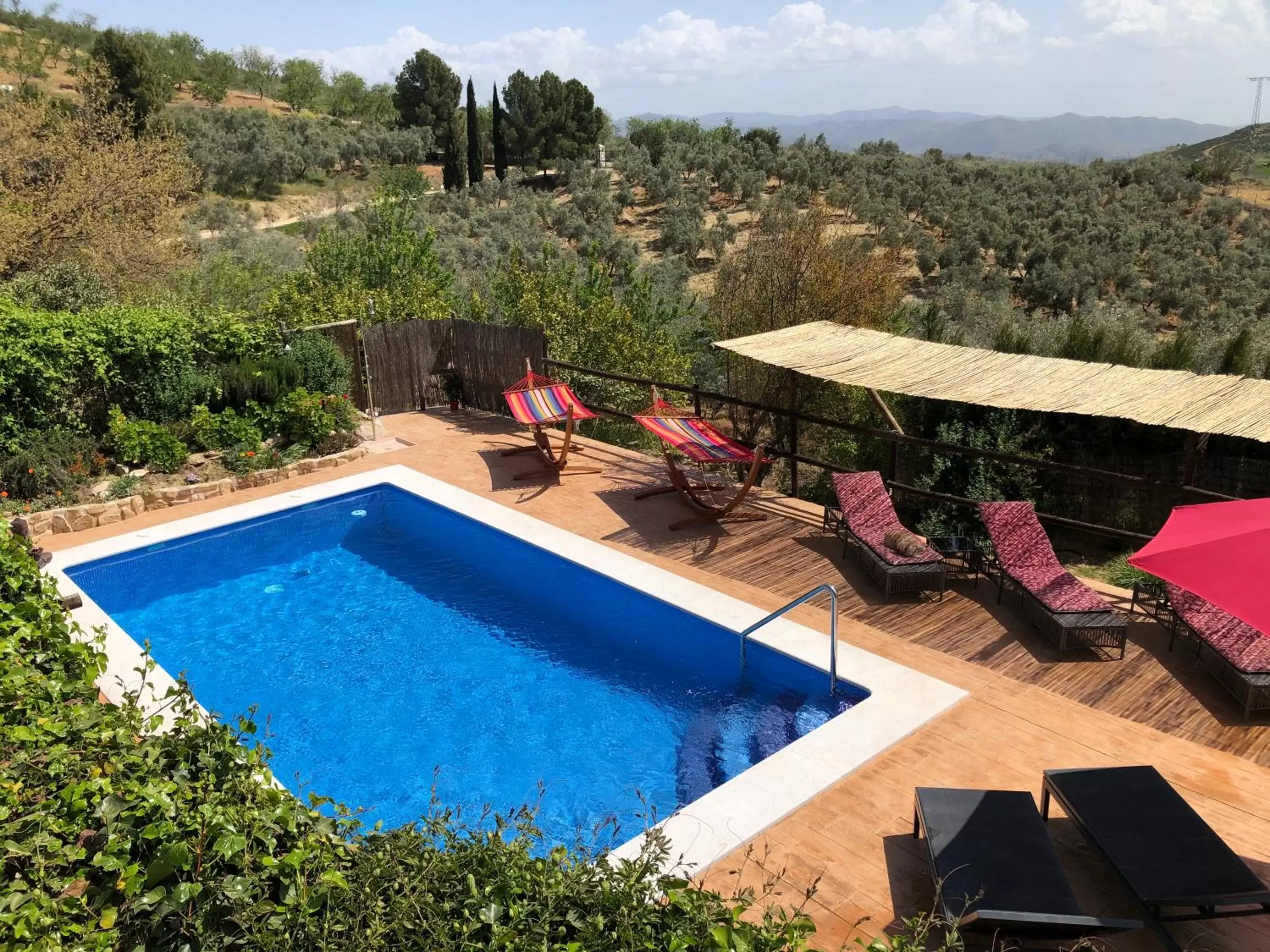 Pool View in Finca amorosa