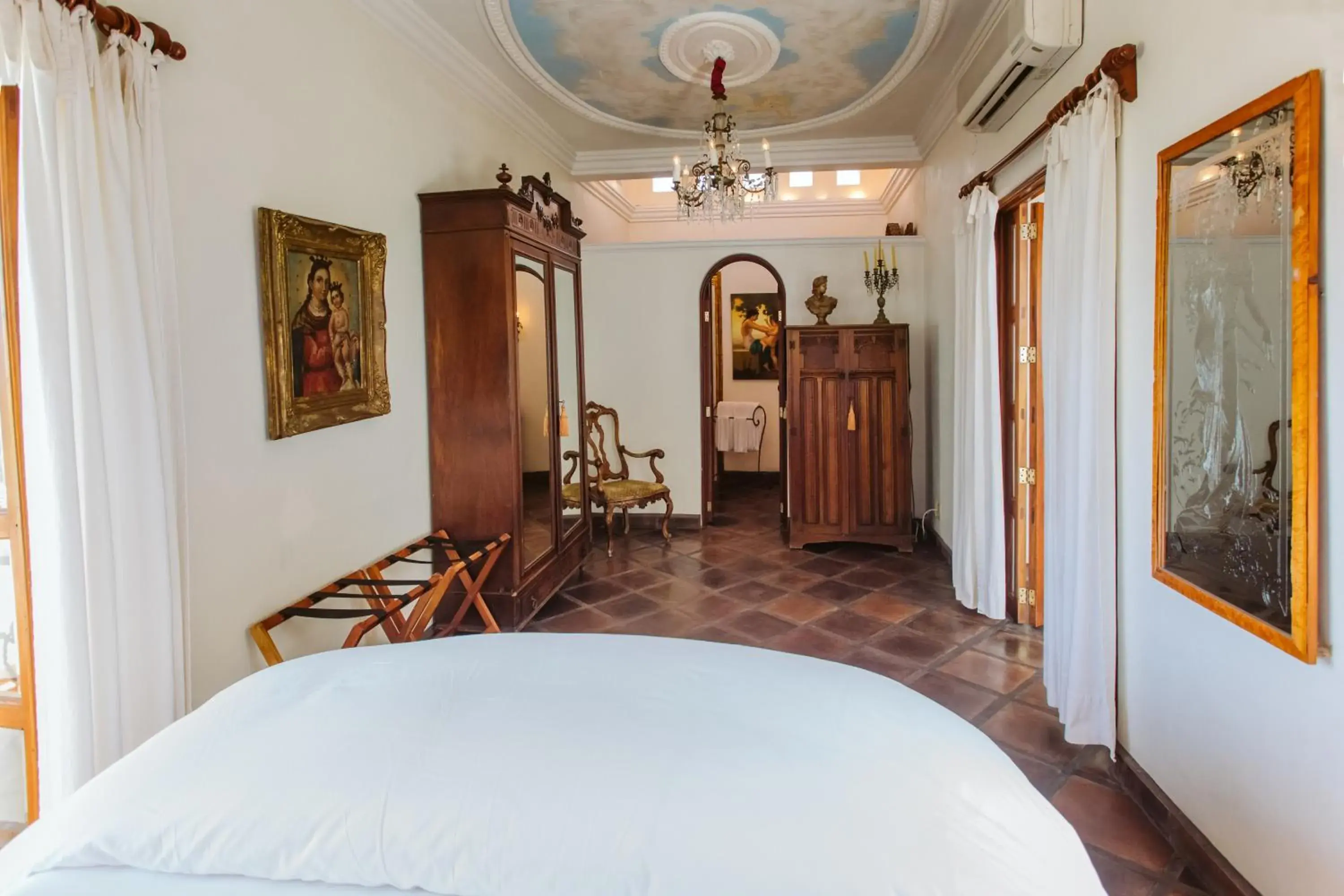 Living room in Hacienda San Angel