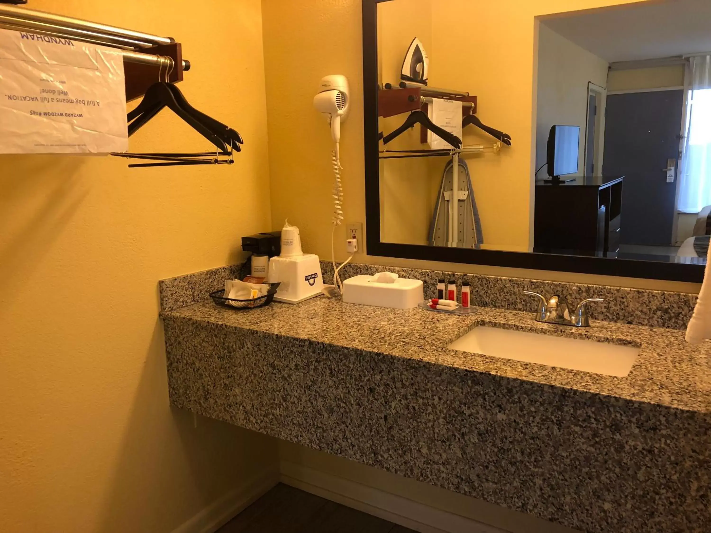 Bathroom in Days Inn by Wyndham Natchez