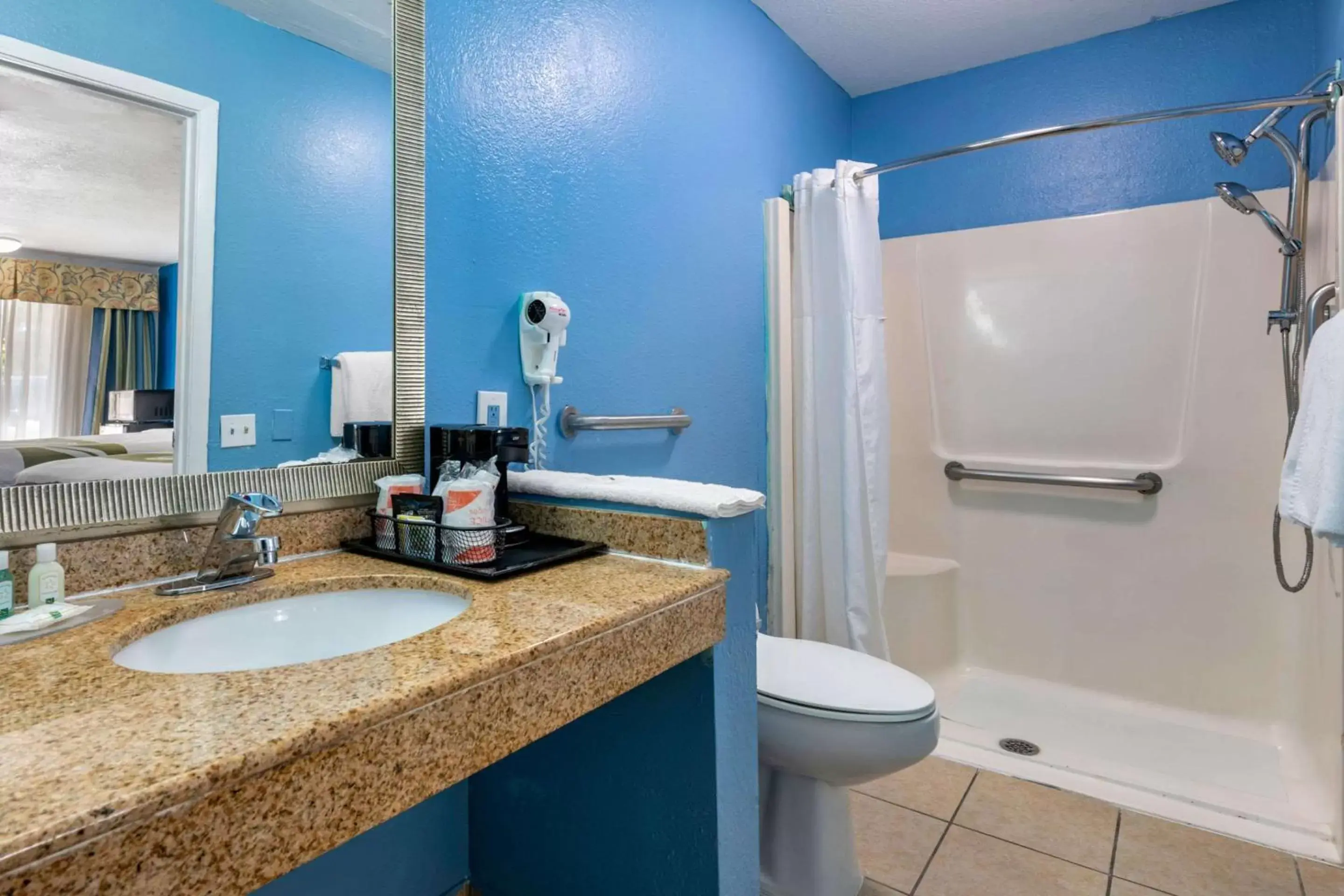 Bathroom in Quality Inn Sarasota North Near Lido Key Beach
