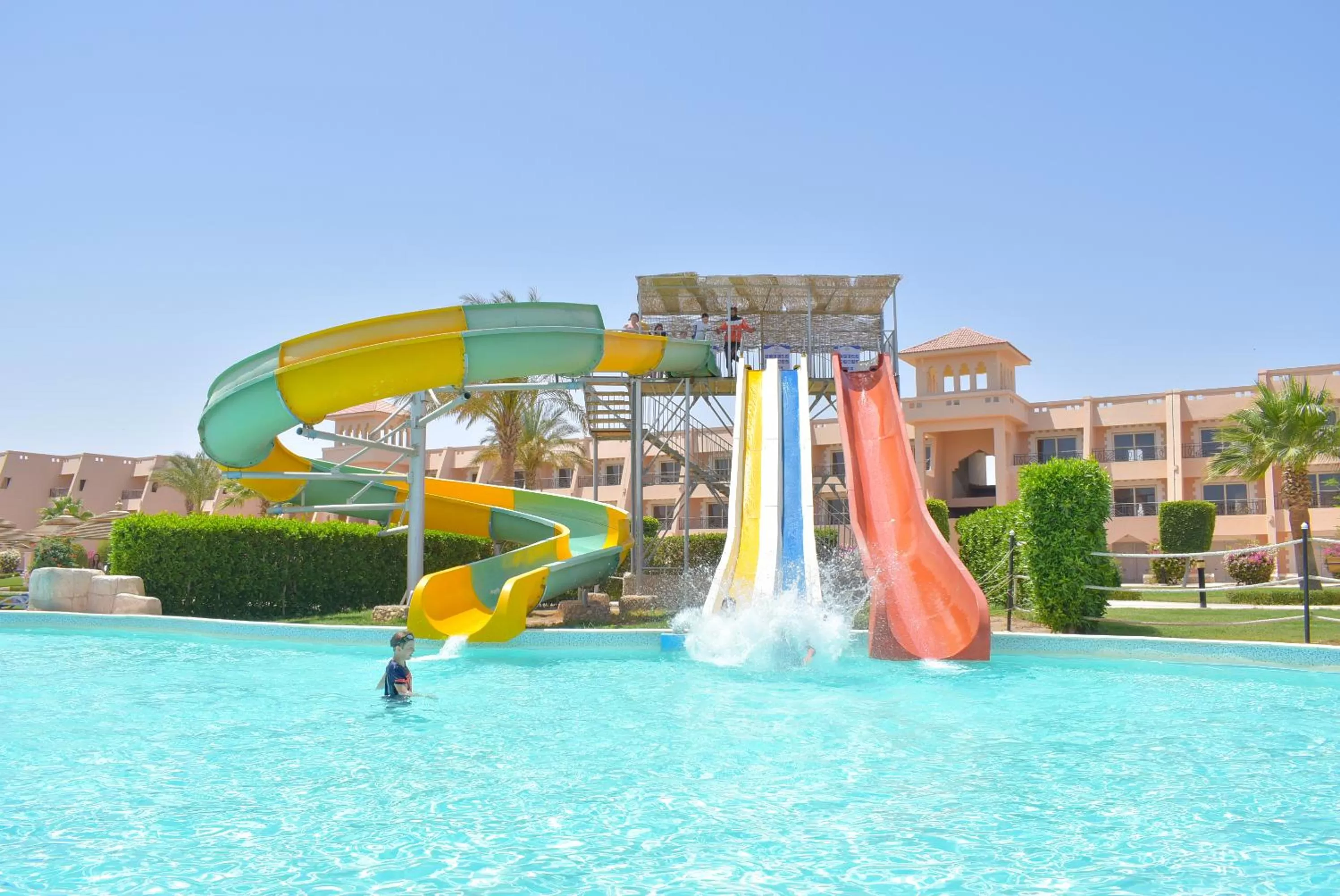 Aqua park in Jasmine Palace Resort