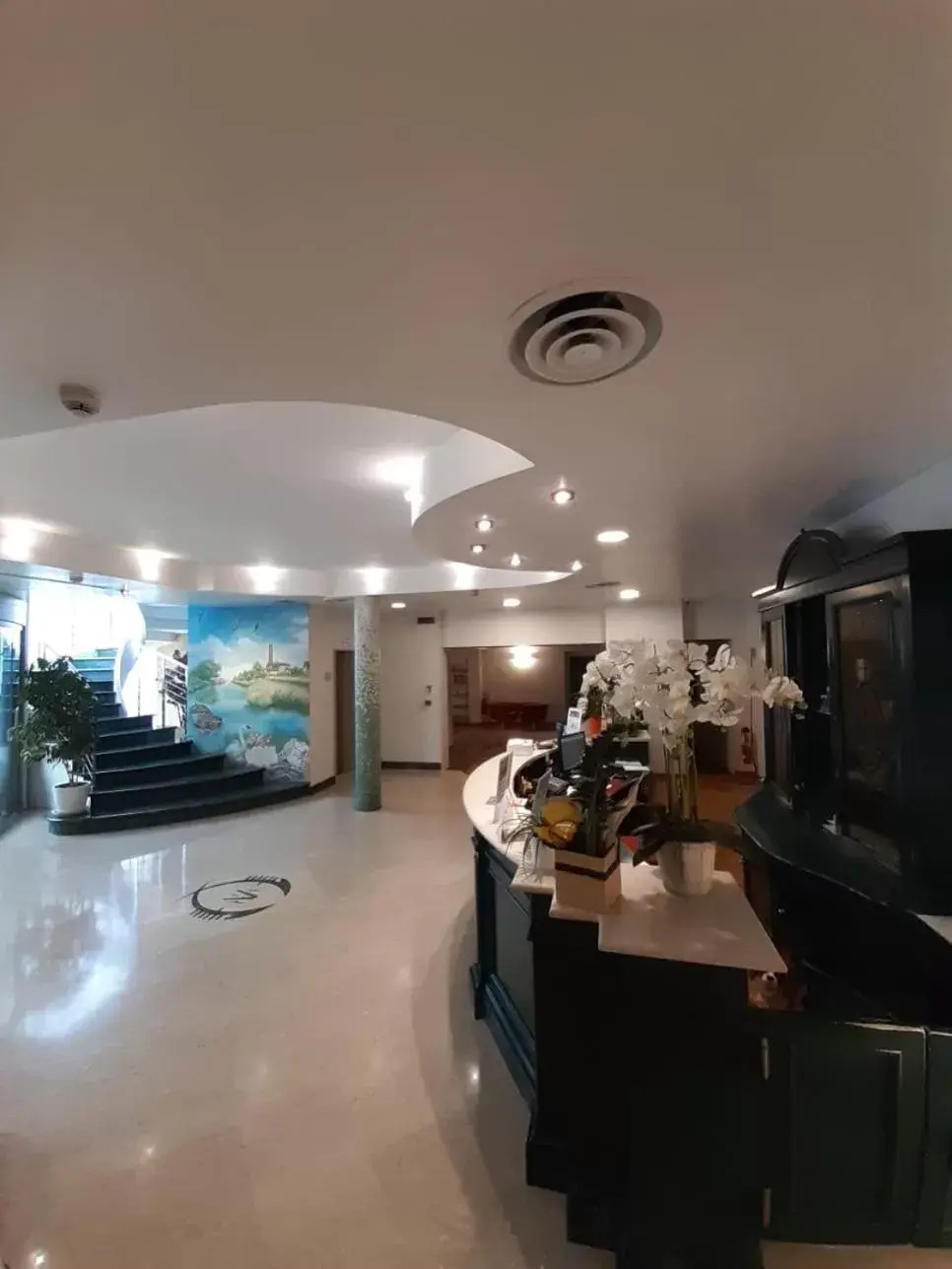 Lobby or reception in Hotel Ambra