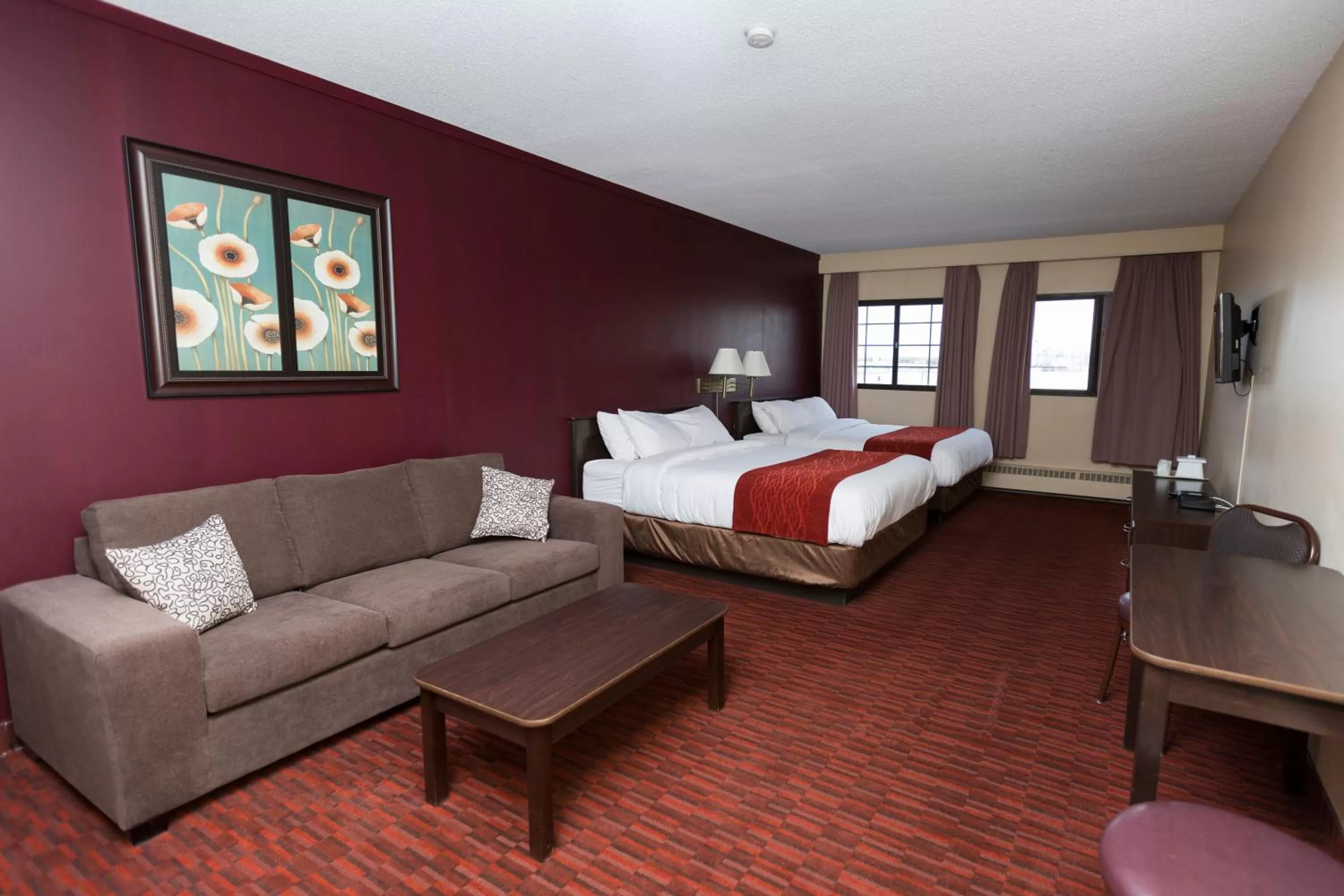 Bed in Argyll Plaza Hotel