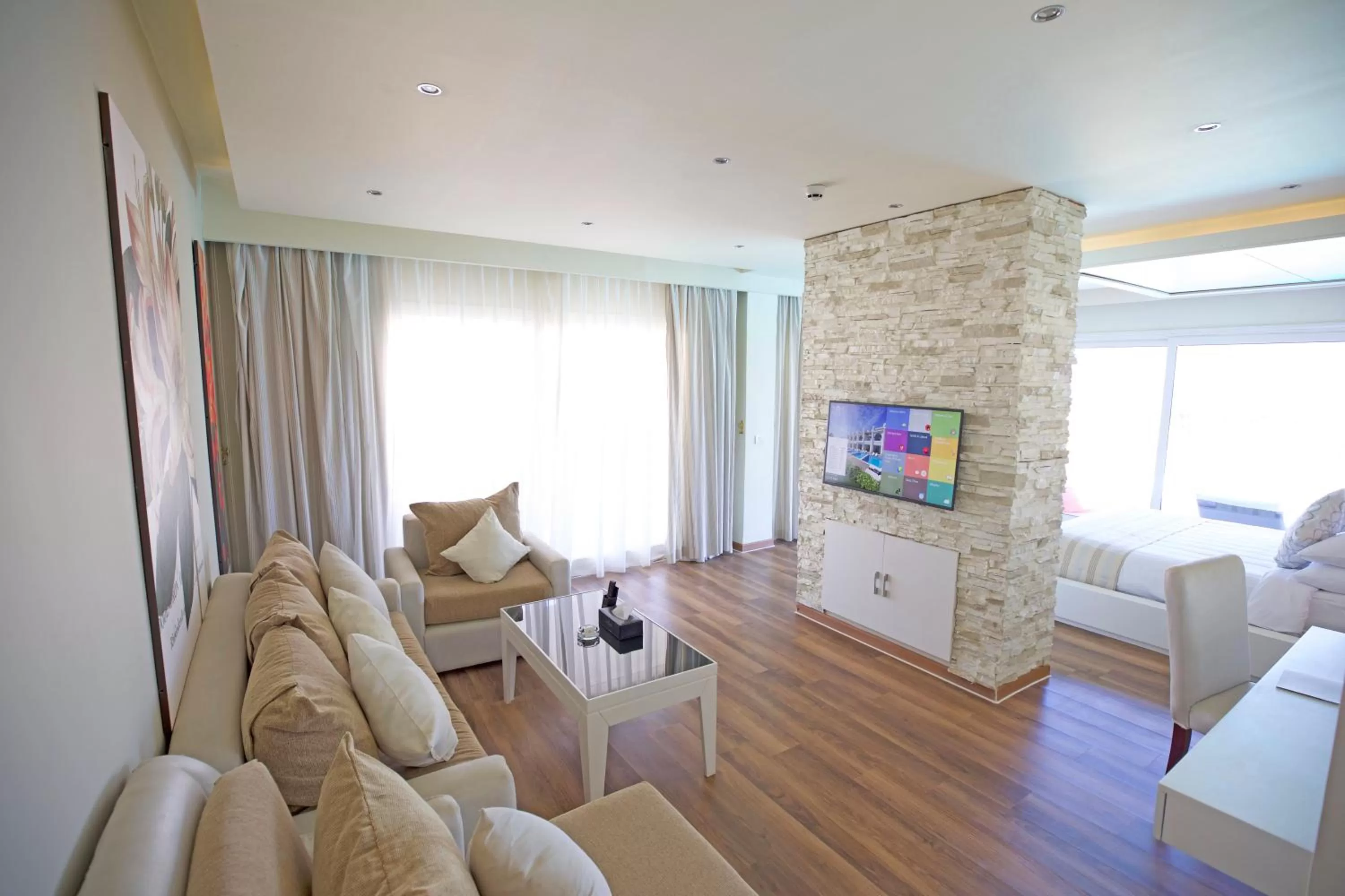 Living room in Sunrise Montemare Resort -Grand Select