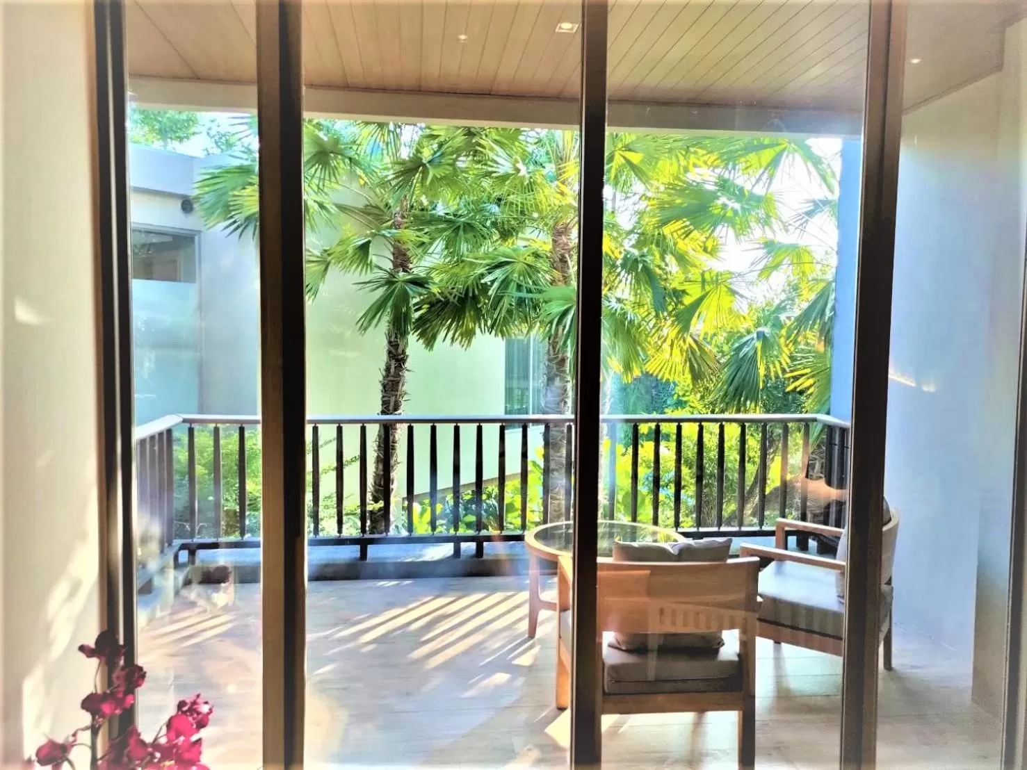 Balcony/Terrace in W1Bangkoknoi Hotel