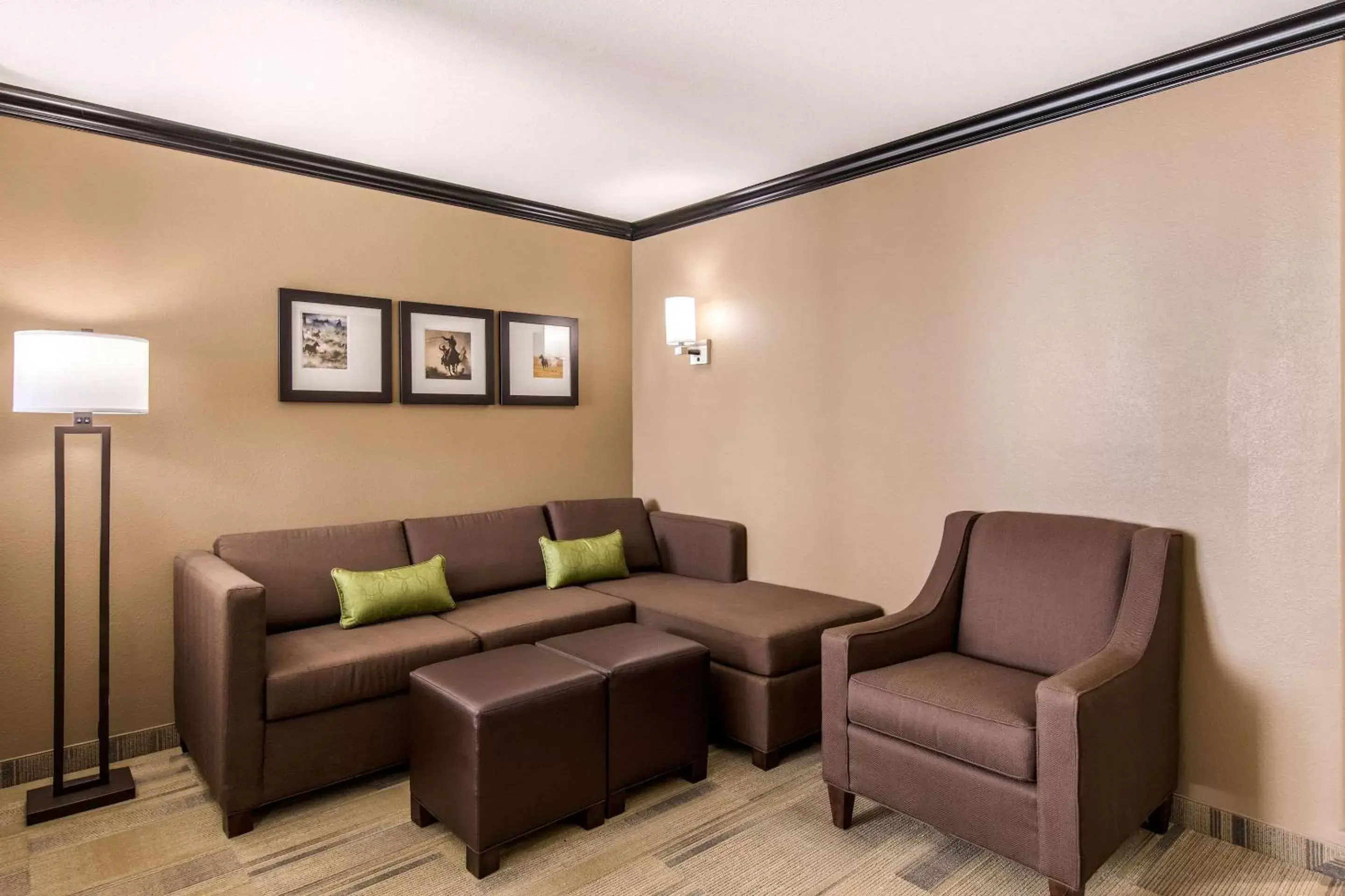 Photo of the whole room, Seating Area in Comfort Suites