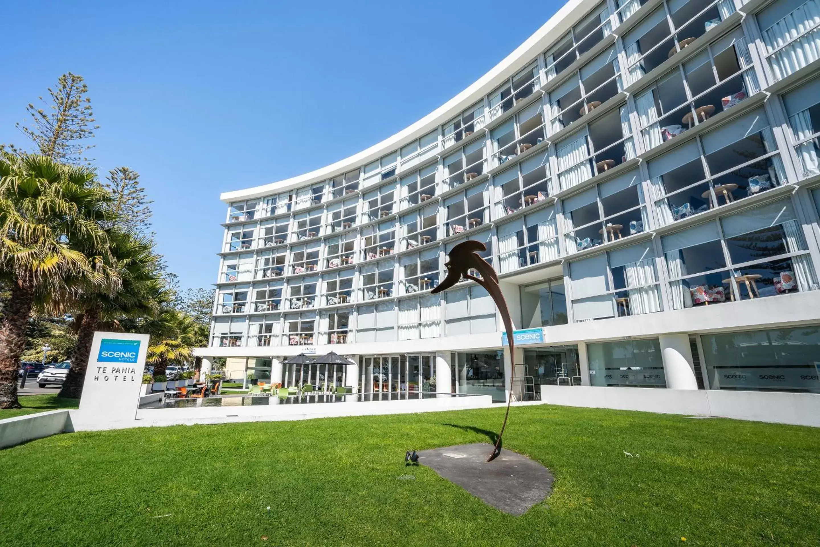 Property building in Scenic Hotel Te Pania Property building in Scenic Hotel Te Pania