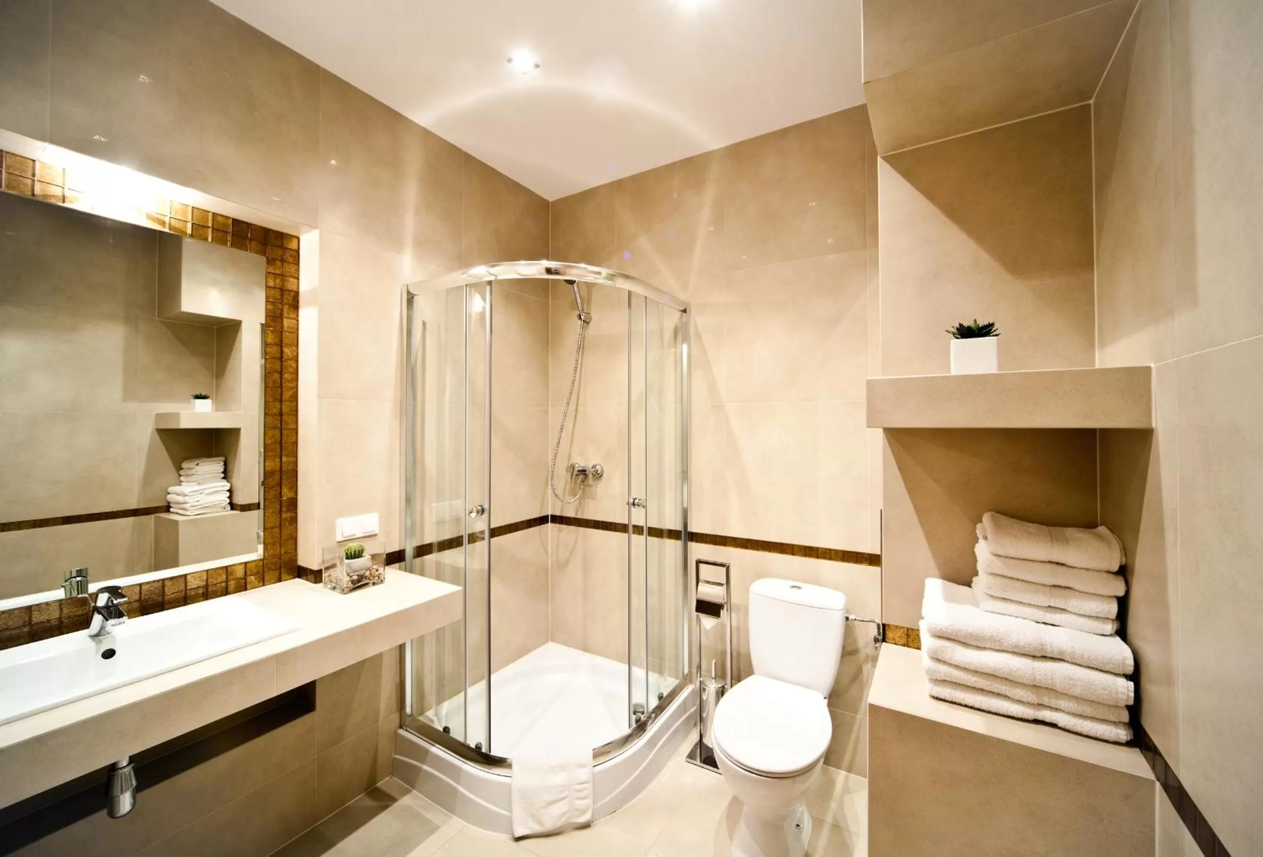 Bathroom in 4Seasons﻿ Apartments Cracow