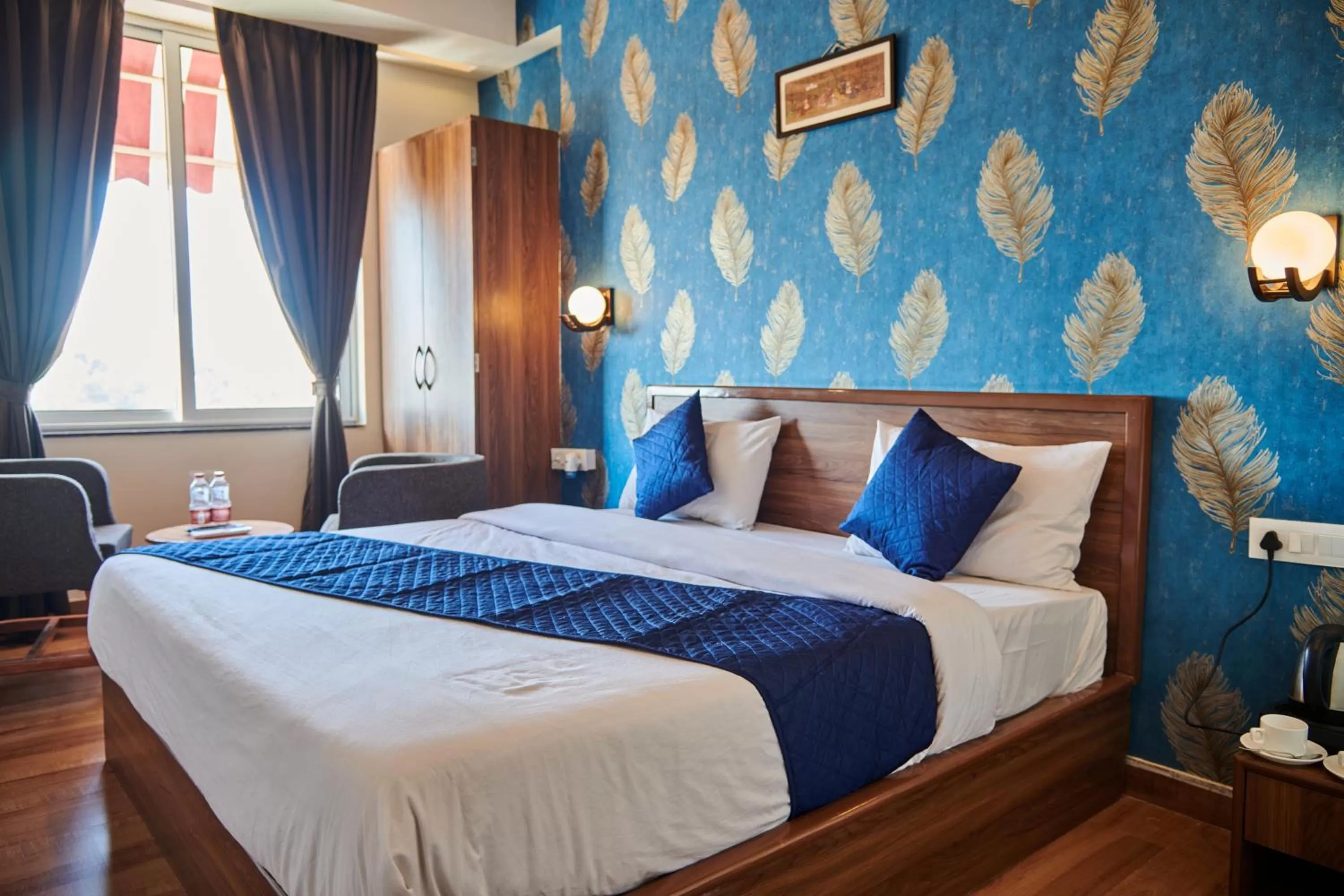 Bed in The Sarai, Hotel