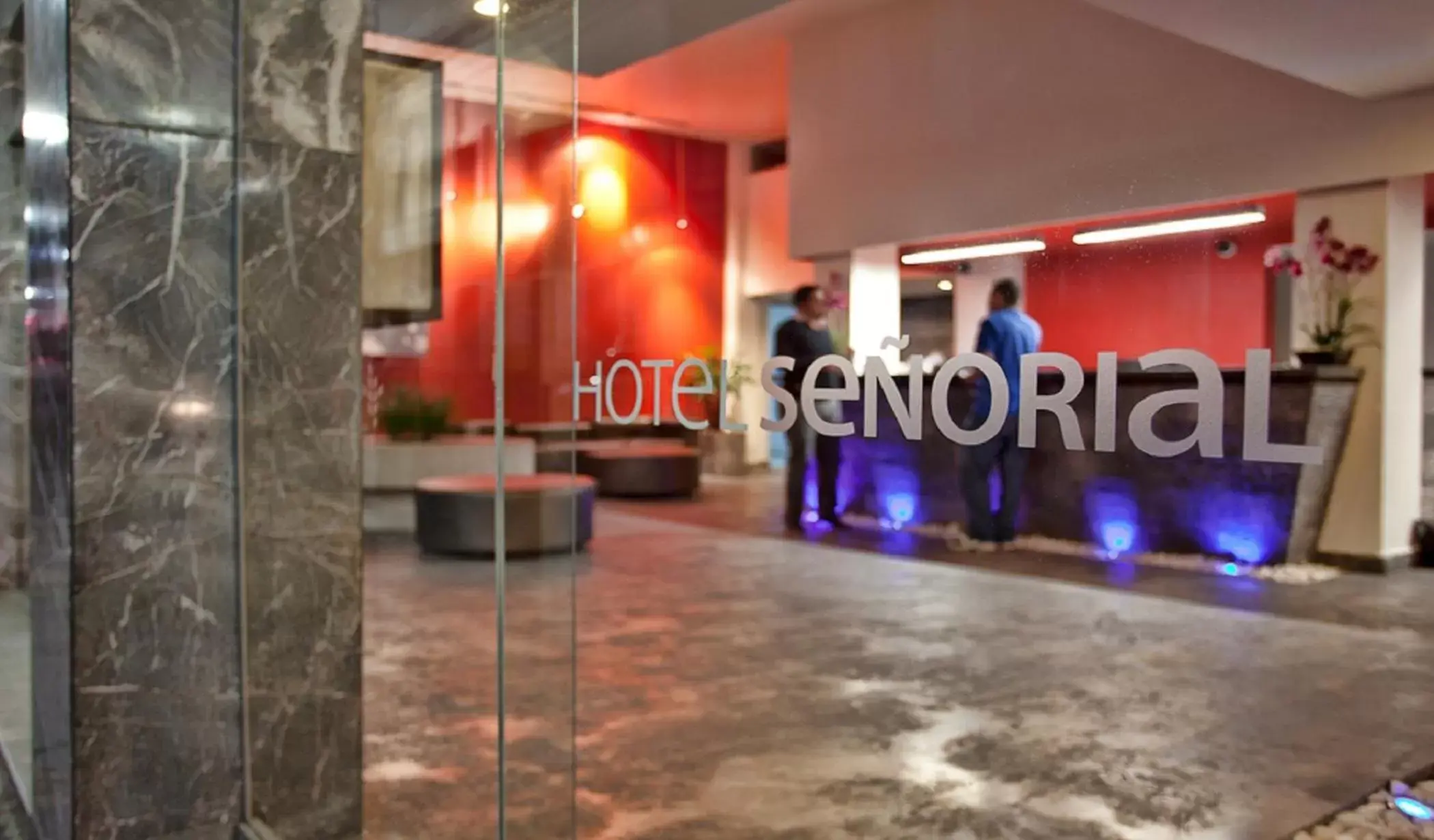 Lobby or reception in Hotel Señorial